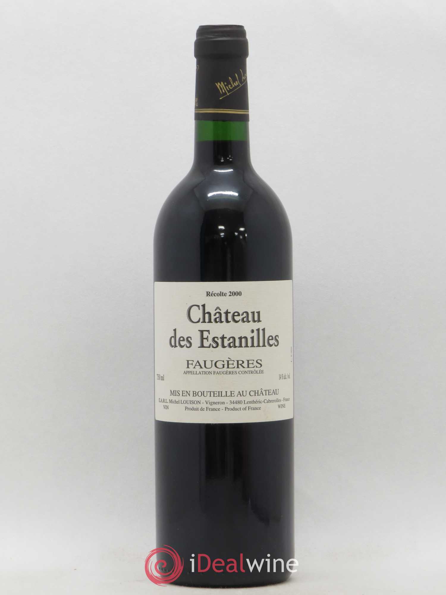 Faugères Château des Estanilles 2000 - Posten von 1 Flasche - 0