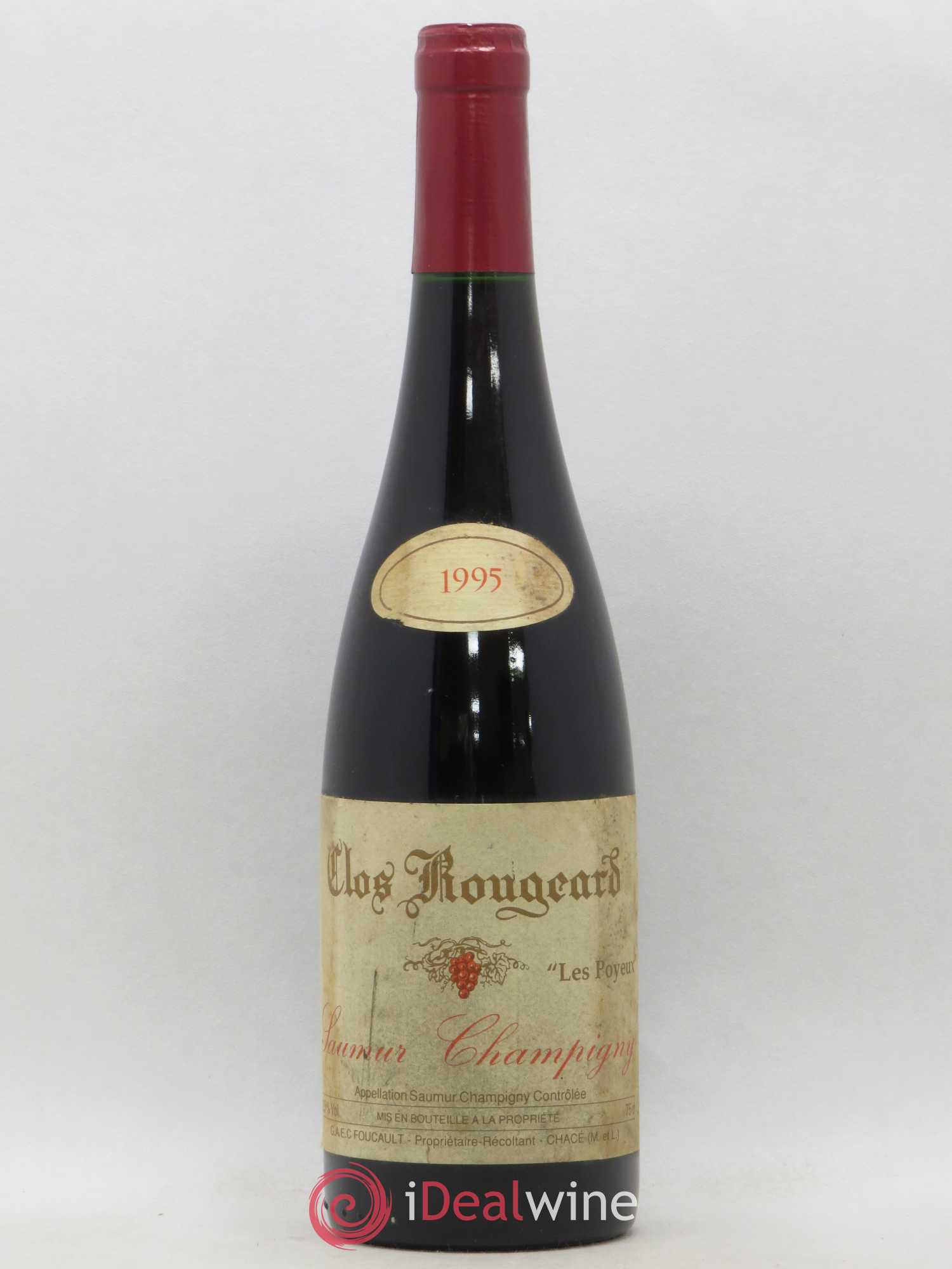 Saumur-Champigny Les Poyeux Clos Rougeard 1995 - Lot de 1 bouteille - 0
