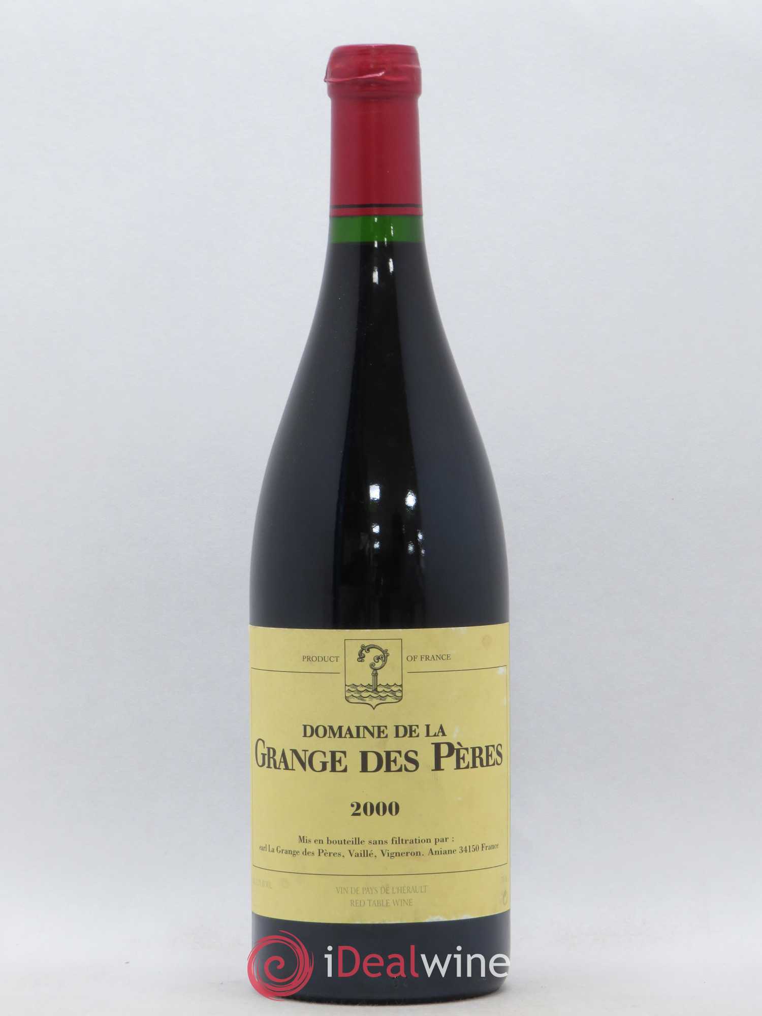 Pays d'Hérault Grange des Pères Laurent Vaillé 2000 - Lot de 1 bouteille - 0