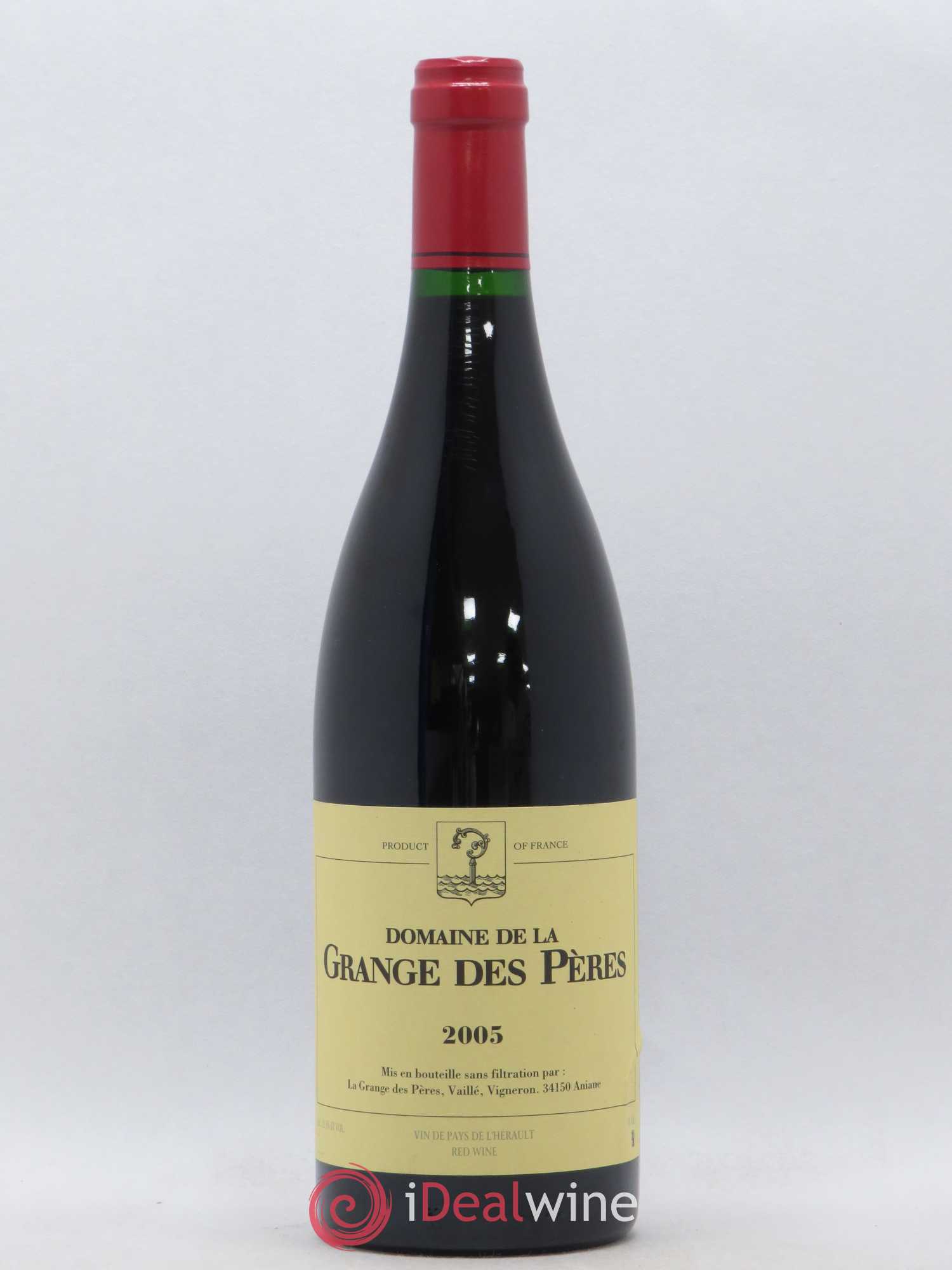 Pays d'Hérault Grange des Pères Laurent Vaillé 2005 - Lot de 1 bouteille - 0
