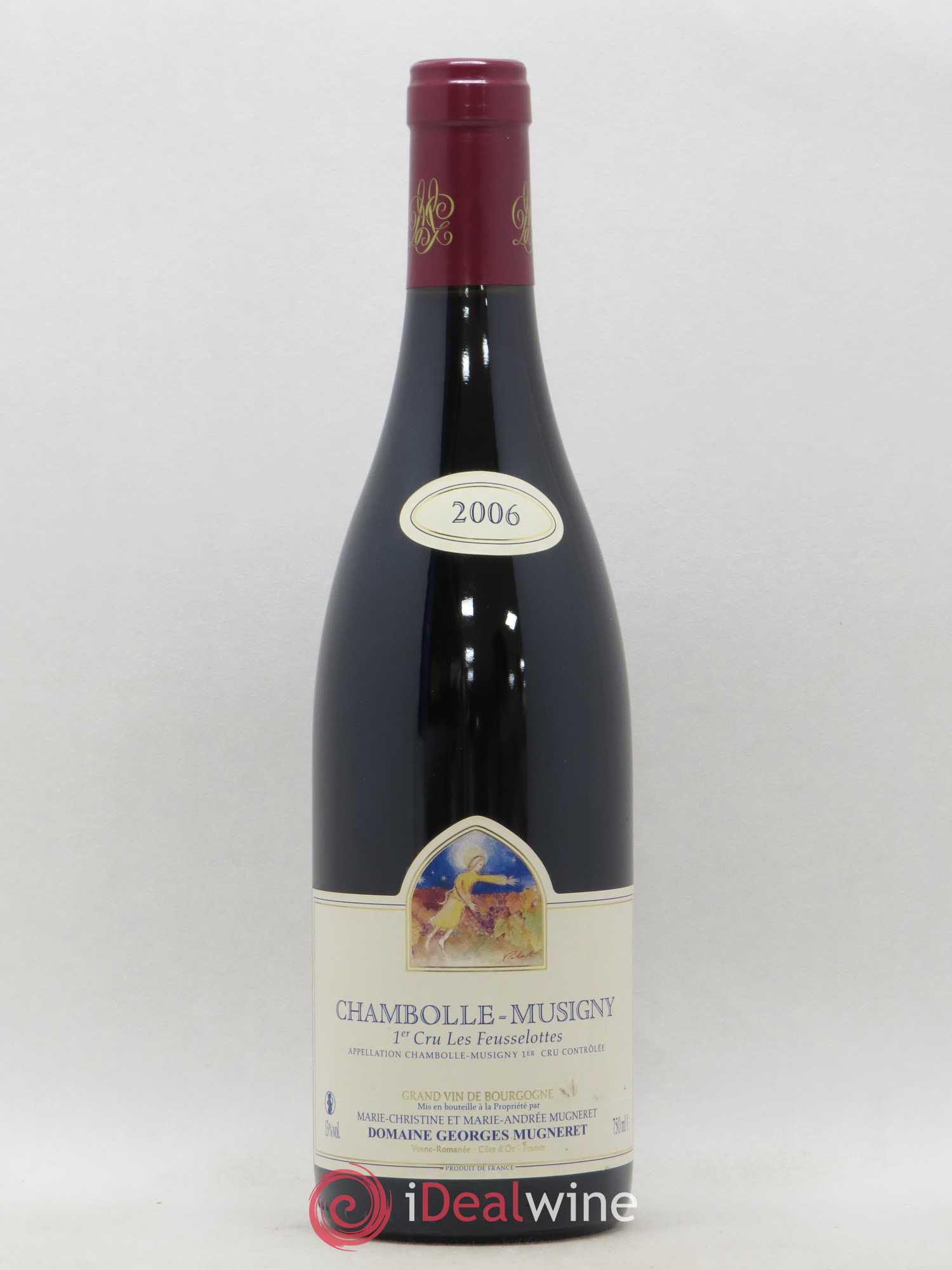 Chambolle-Musigny 1er Cru Les Feusselottes Georges Mugneret (Domaine) 2006 - Lot de 1 bouteille - 0