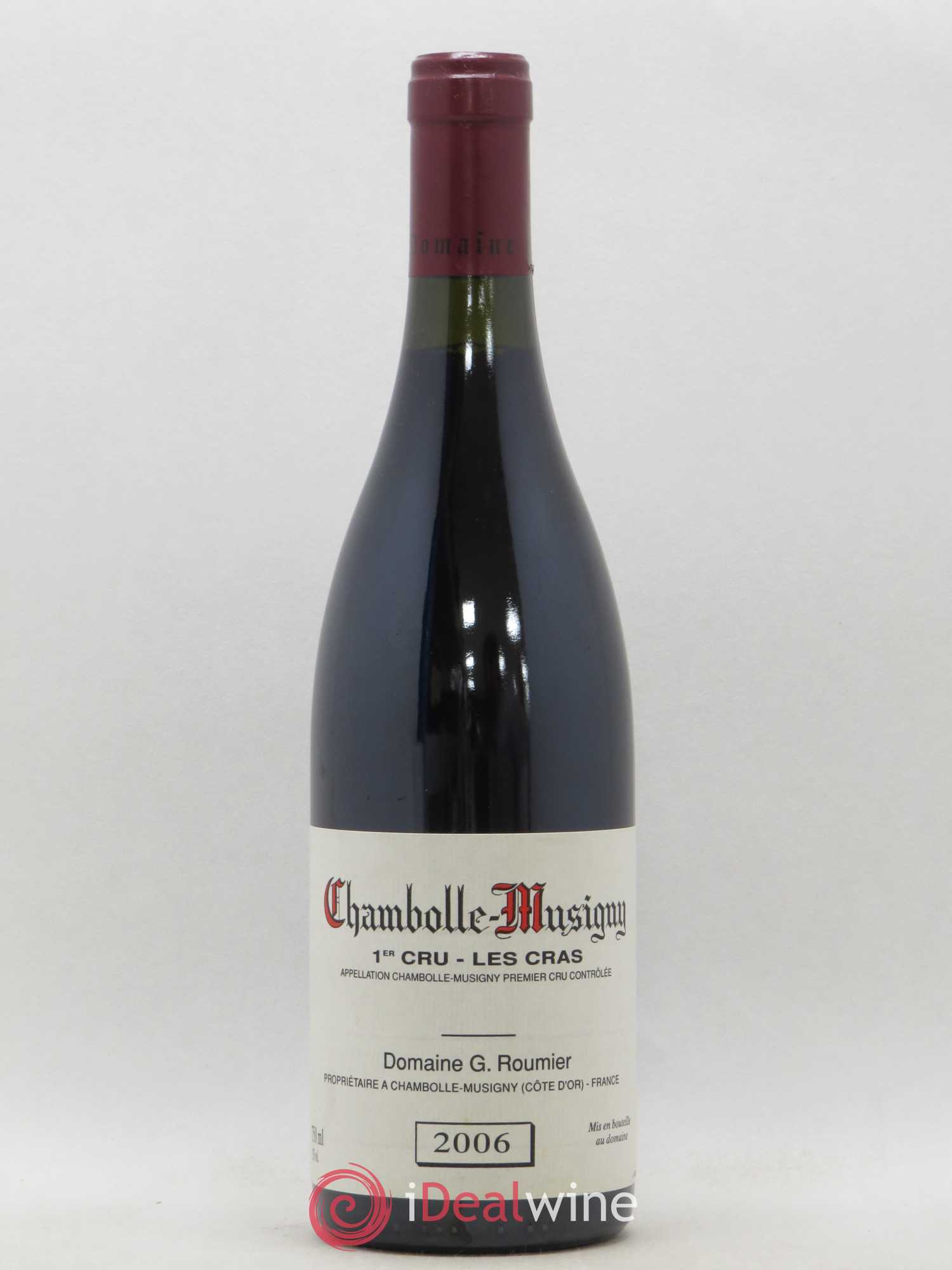 Chambolle-Musigny 1er Cru Les Cras Georges Roumier (Domaine) 2006 - Lot de 1 bouteille - 0