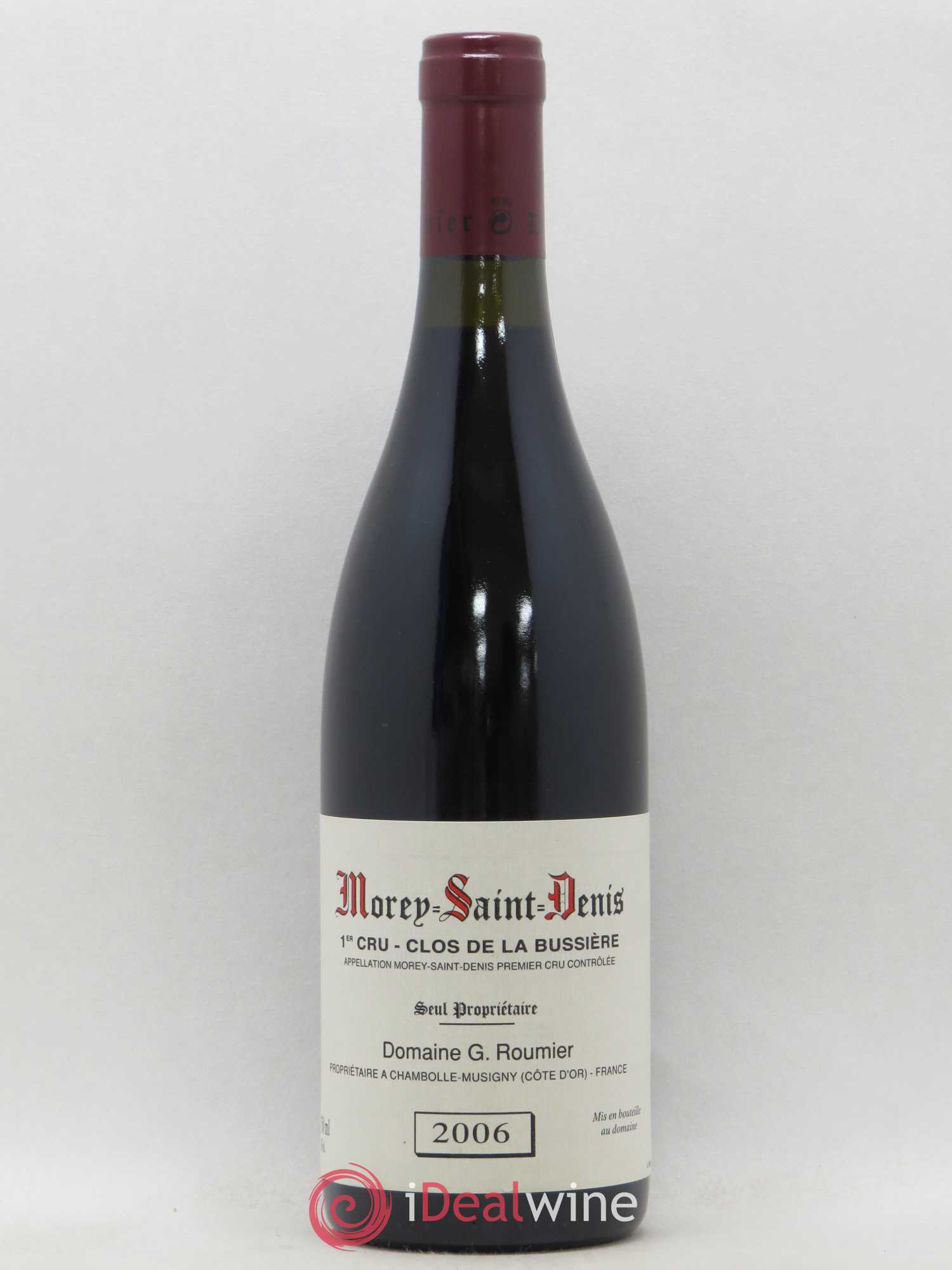 Morey-Saint-Denis 1er Cru Clos de la Bussière Georges Roumier (Domaine) 2006 - Lot de 1 bouteille - 0