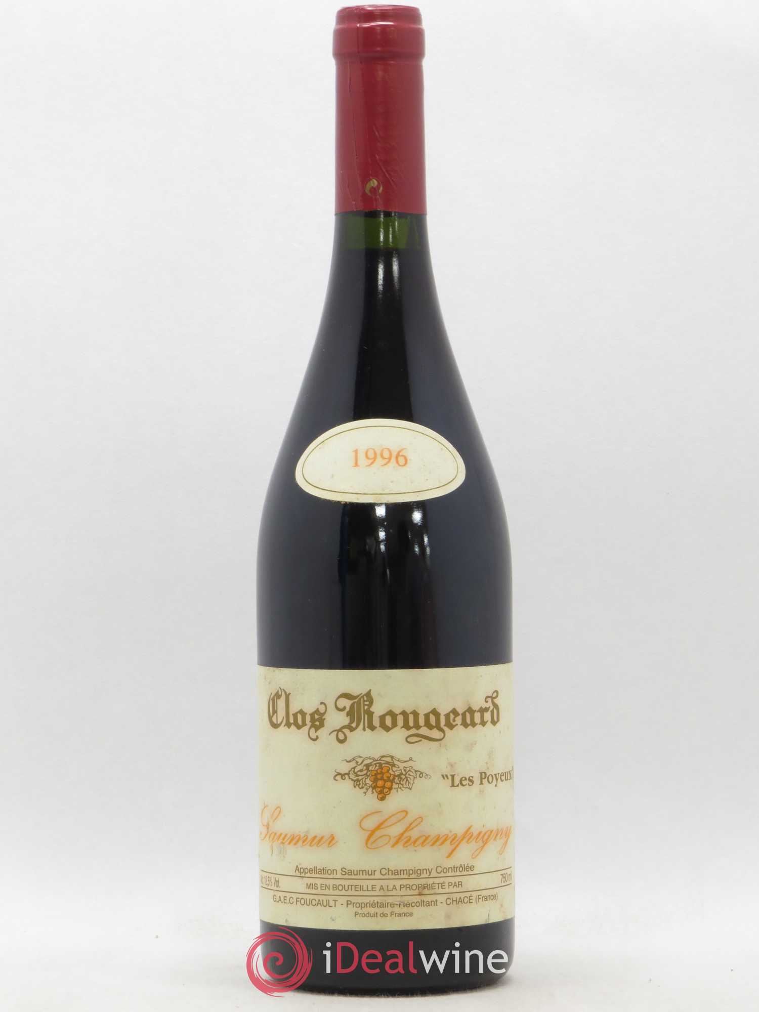Saumur-Champigny Les Poyeux Clos Rougeard 1996 - Lot de 1 bouteille - 0