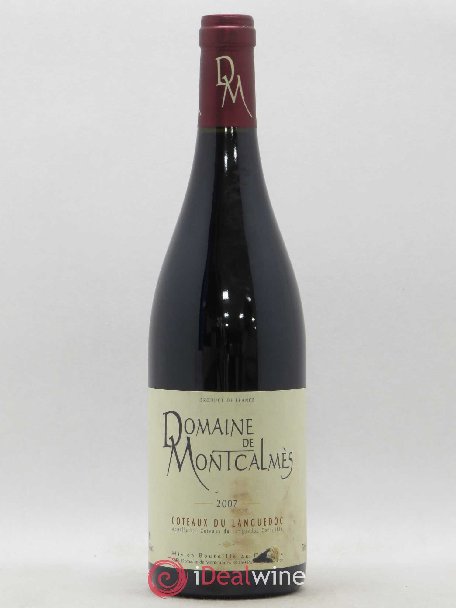 Terrasses du Larzac Domaine de Montcalmès Frédéric Pourtalié 2007 - Lot de 1 bouteille - 0