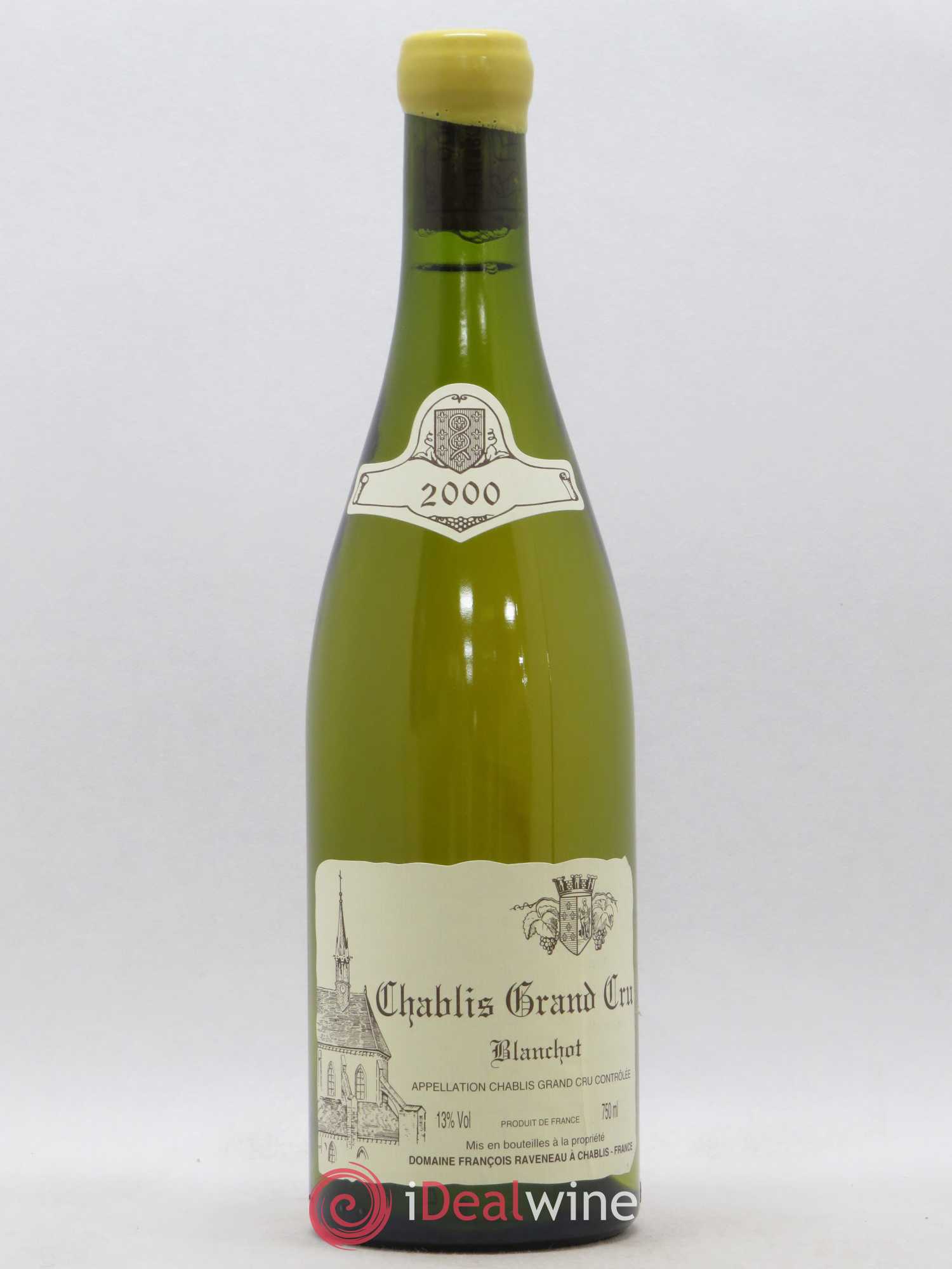 Chablis Grand Cru Blanchot Raveneau (Domaine) 2000 - Lot de 1 bouteille - 0