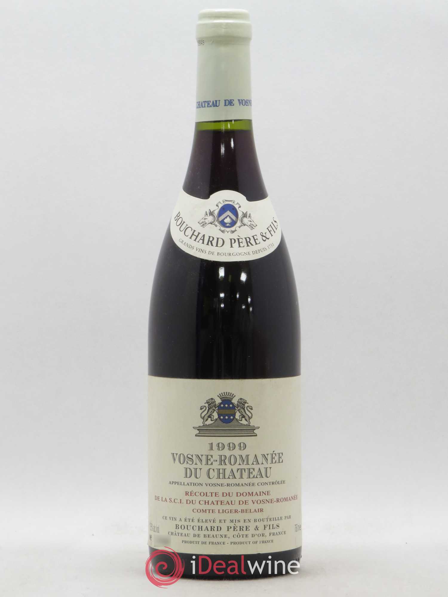 Vosne-Romanée du Château Comte Liger-Belair Bouchard Père et fils 1999 - Posten von 1 Flasche - 0