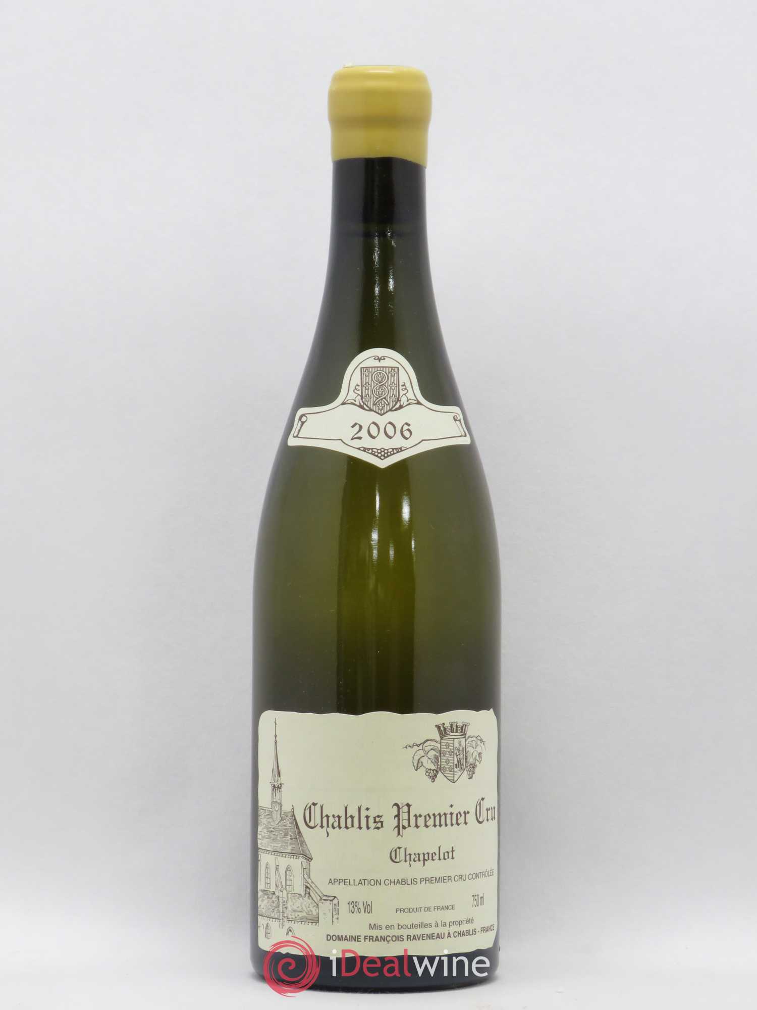 Chablis 1er Cru Chapelot Raveneau (Domaine) 2006 - Lot de 1 bouteille - 0