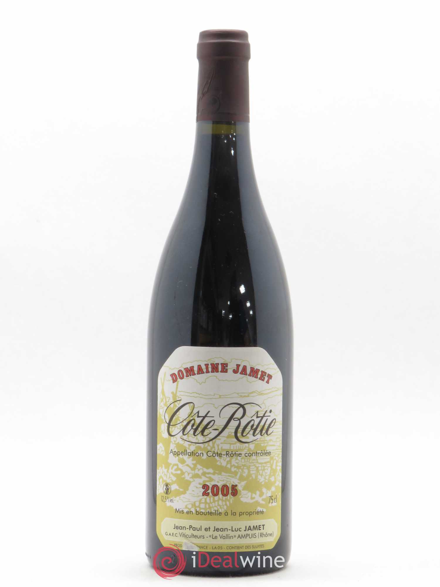 Côte-Rôtie Jamet (Domaine) 2005 - Lot de 1 bouteille - 0