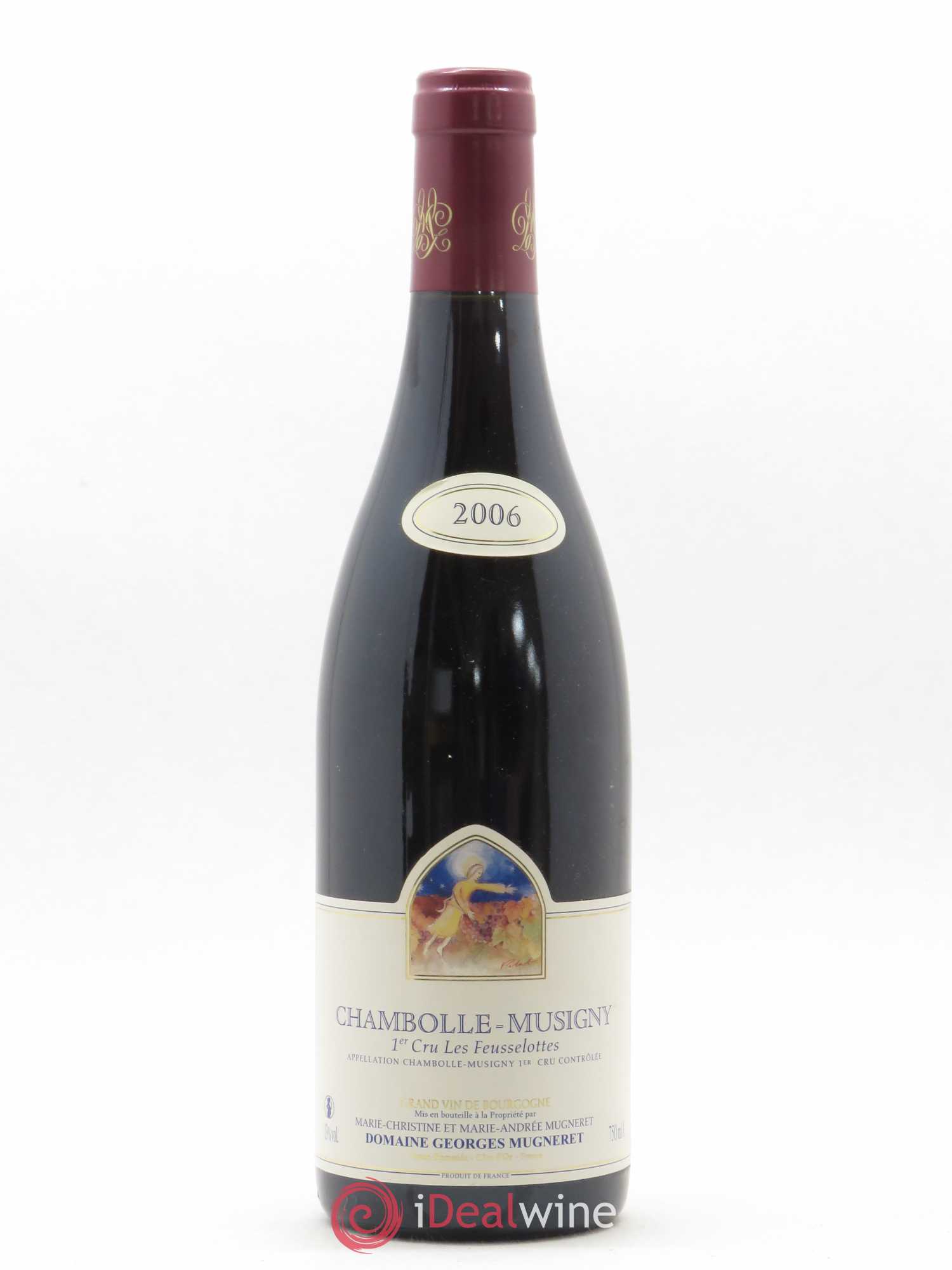 Chambolle-Musigny 1er Cru Les Feusselottes Georges Mugneret (Domaine) 2006 - Lot de 1 bouteille - 0
