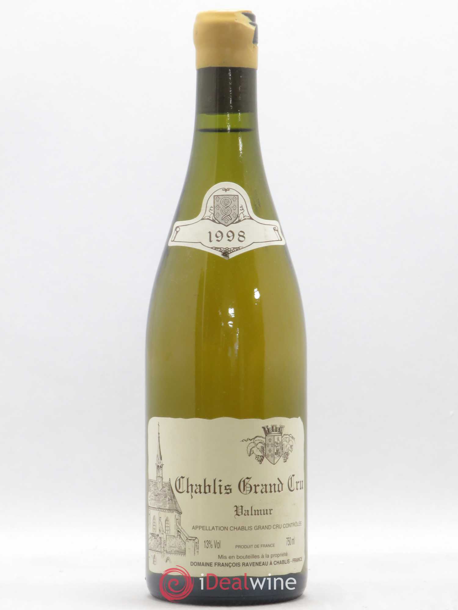 Chablis Grand Cru Valmur Raveneau (Domaine) 1998 - Lot de 1 bouteille - 0