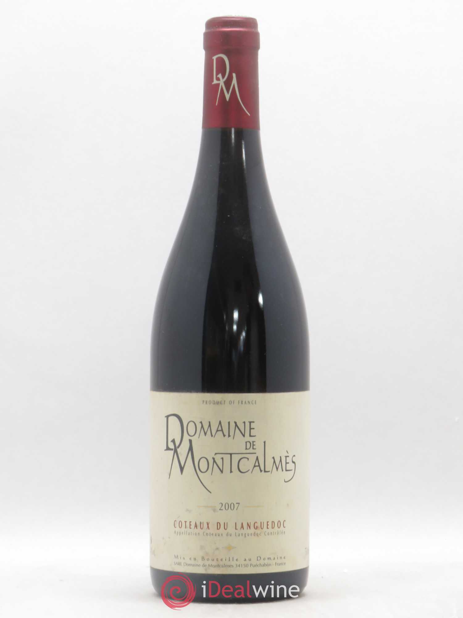 Terrasses du Larzac Domaine de Montcalmès Frédéric Pourtalié 2007 - Lot de 1 bouteille - 0