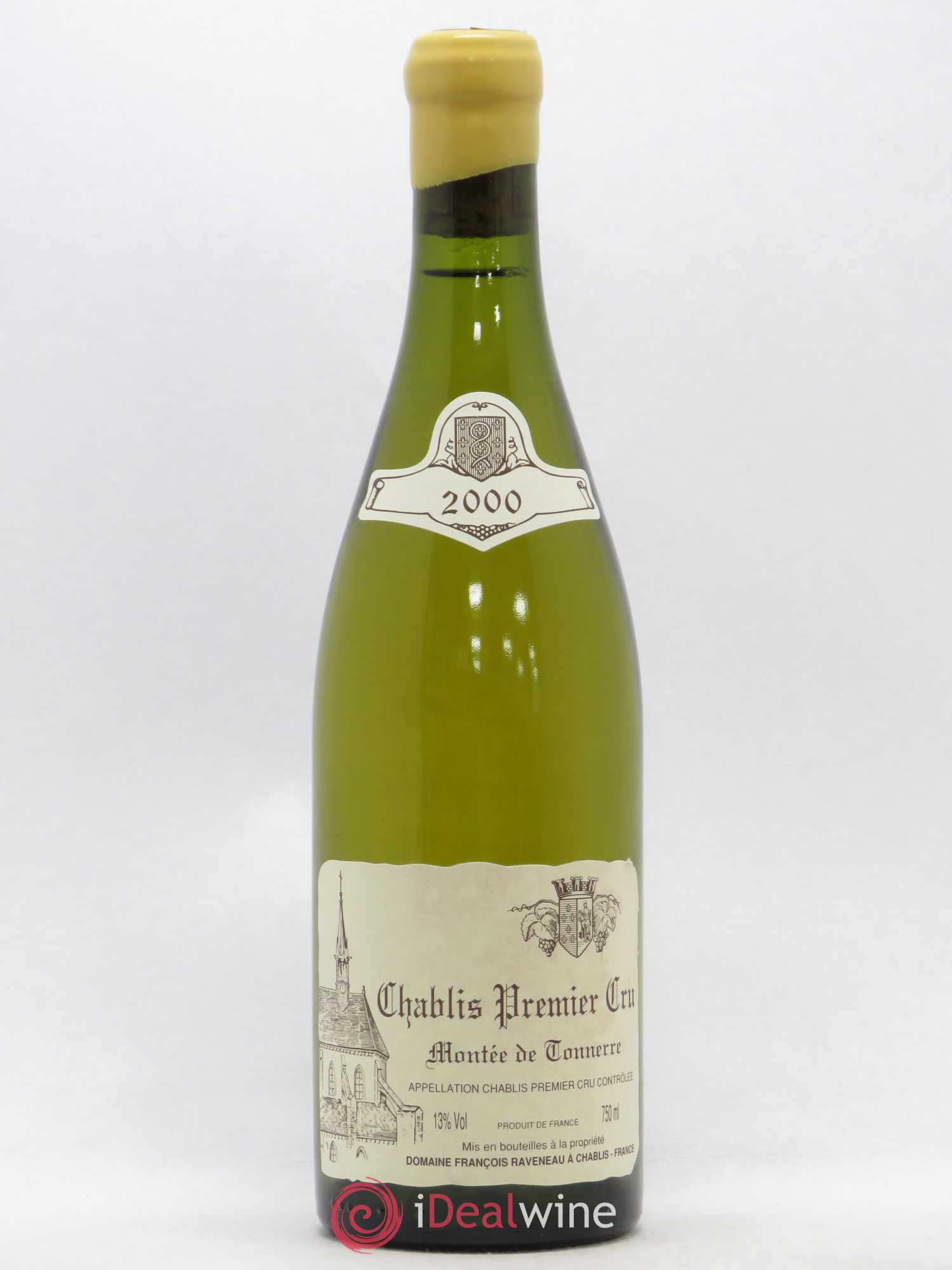 Chablis 1er Cru Montée de Tonnerre Raveneau (Domaine) 2000 - Posten von 1 Flasche - 0