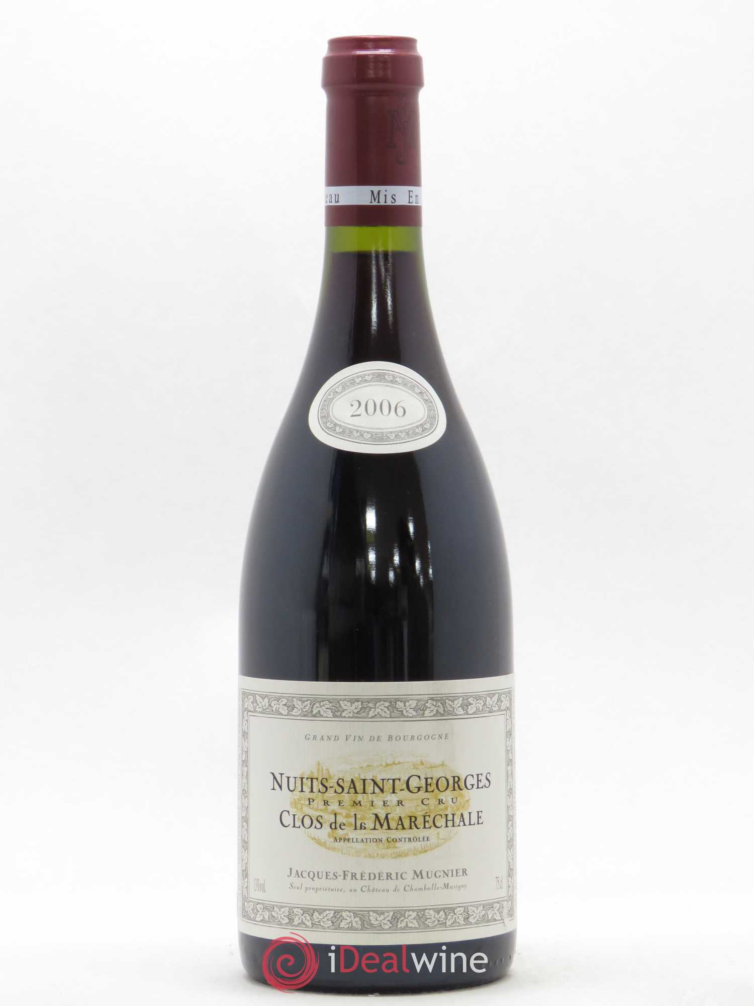 Nuits-Saint-Georges 1er Cru Clos de La Maréchale Jacques-Frédéric Mugnier 2006 - Lot de 1 bouteille - 0