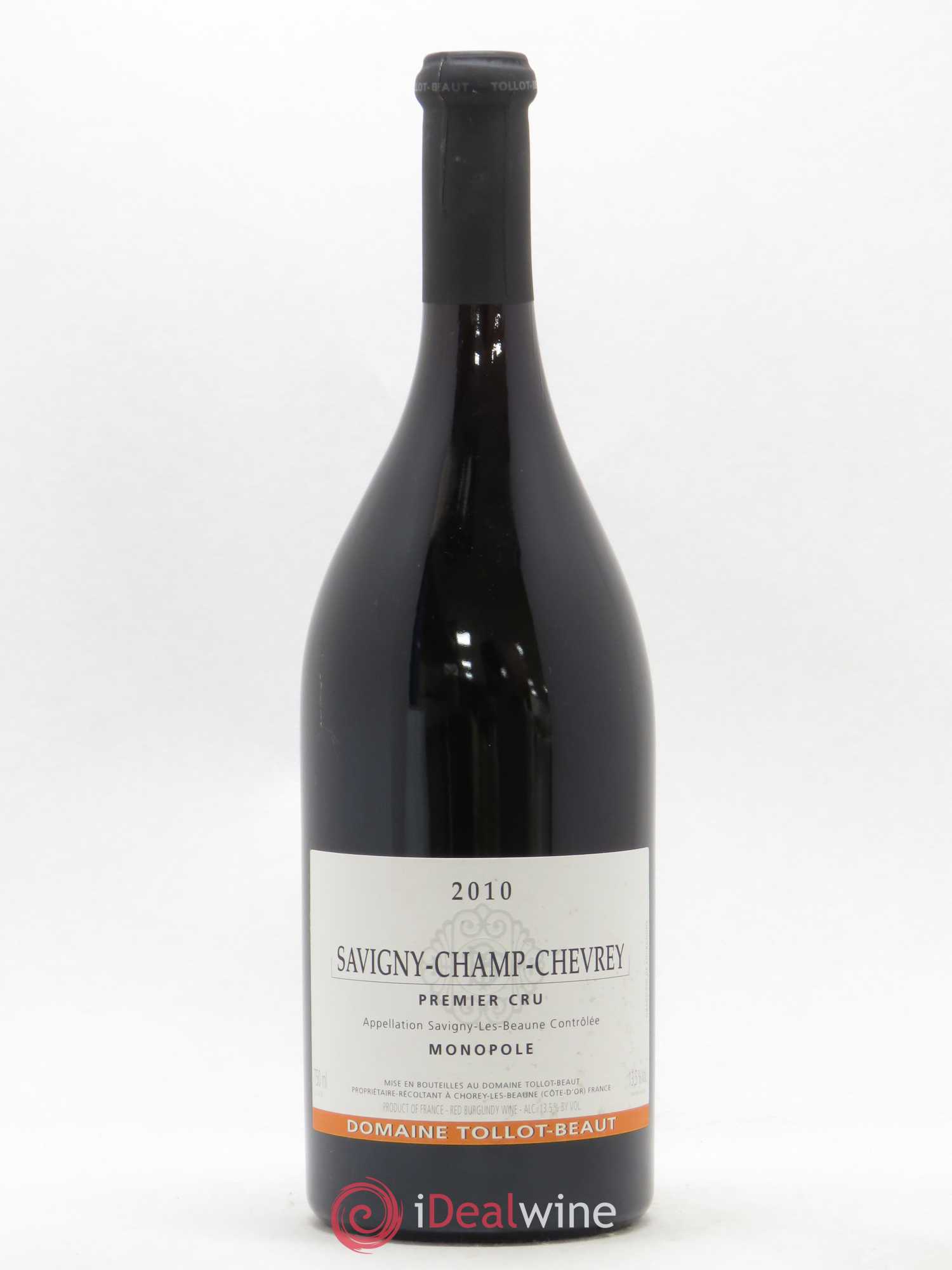 Savigny-lès-Beaune 1er Cru Champ-Chevrey Tollot Beaut (Domaine) 2010 - Lot de 1 bouteille - 0