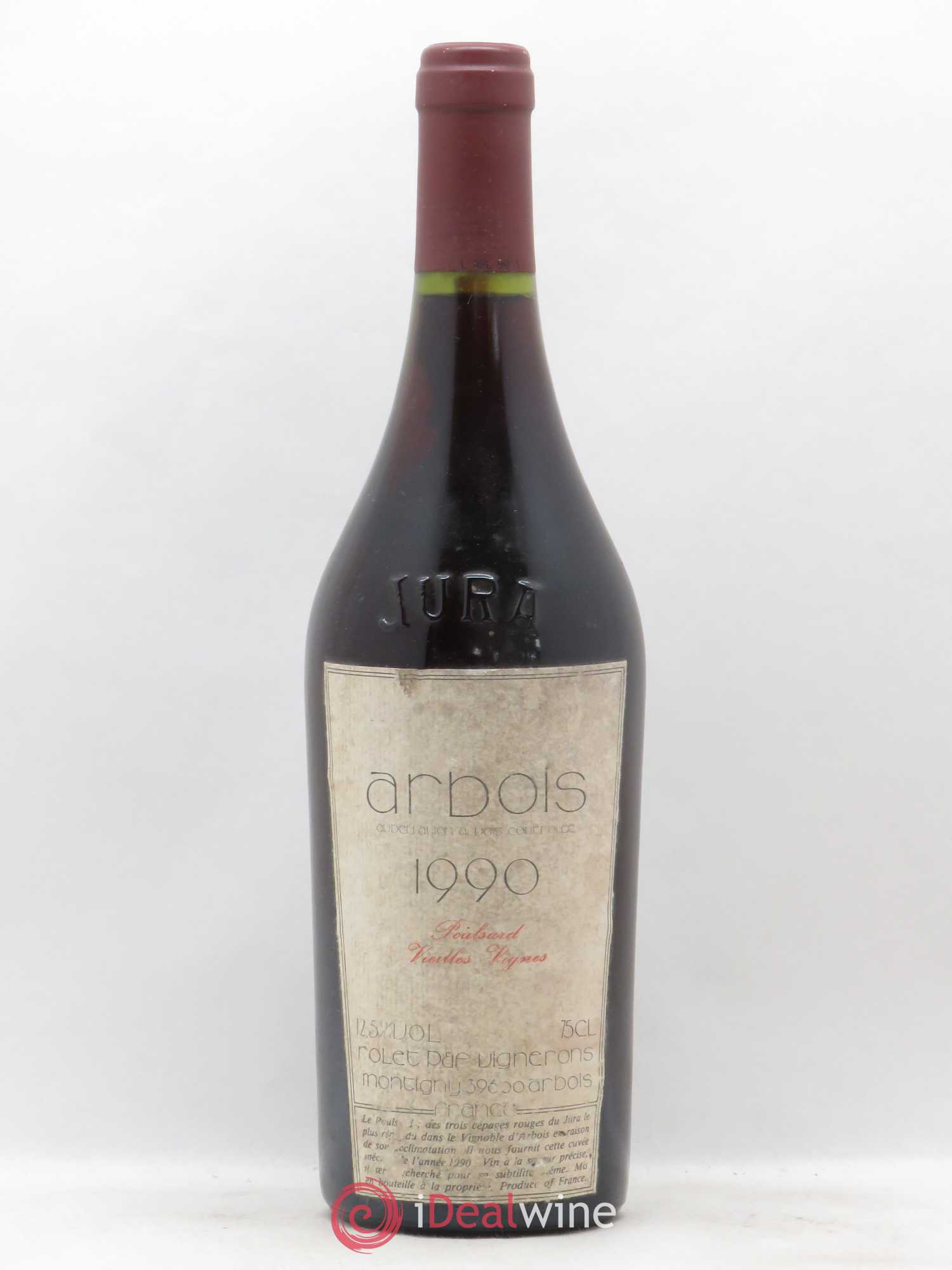 Arbois Poulsard Vieilles Vignes Rolet Et Fils 1990 - Posten von 1 Flasche - 0