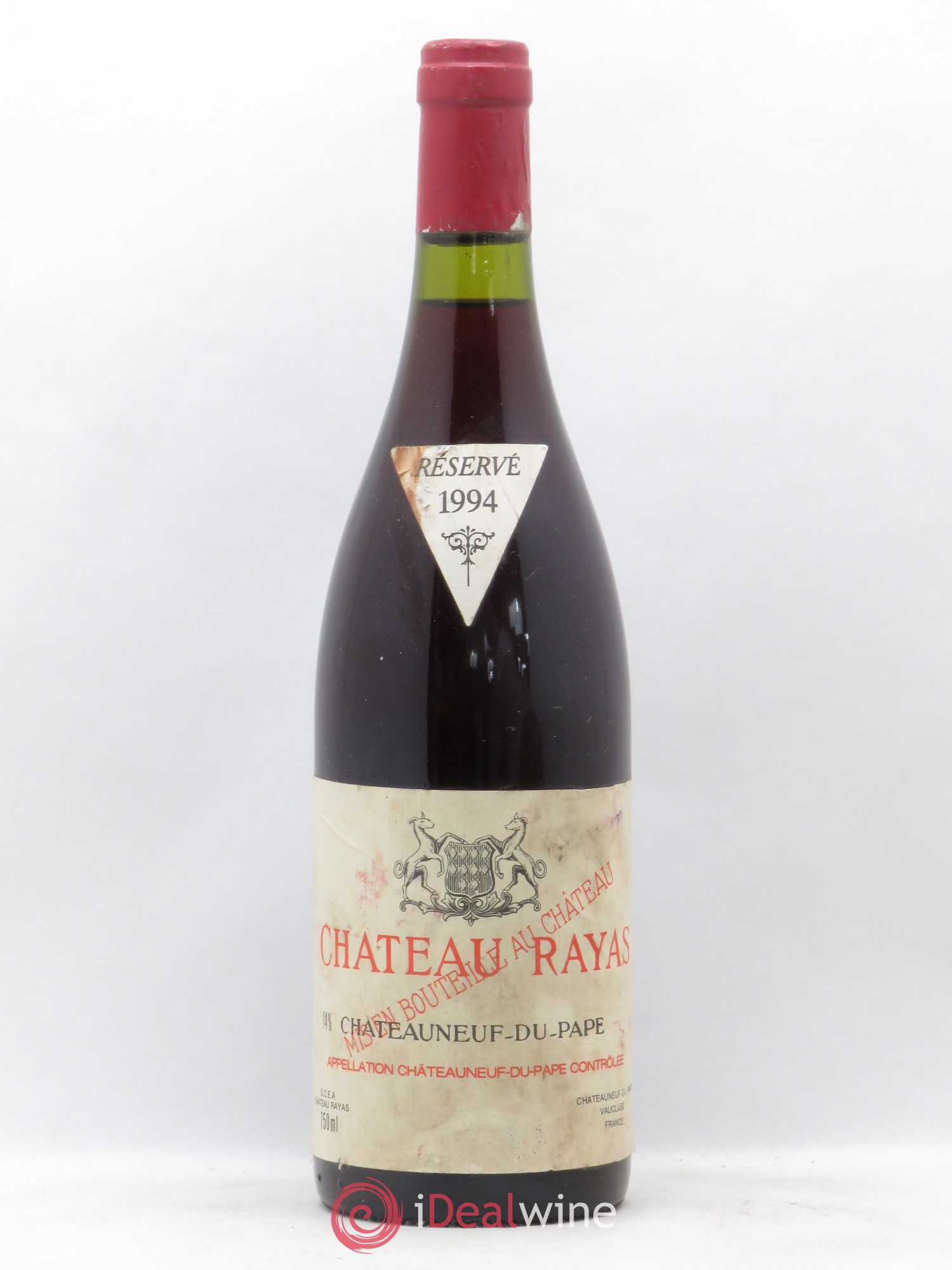 Châteauneuf-du-Pape Château Rayas Emmanuel Reynaud 1994 - Lot de 1 bouteille - 0