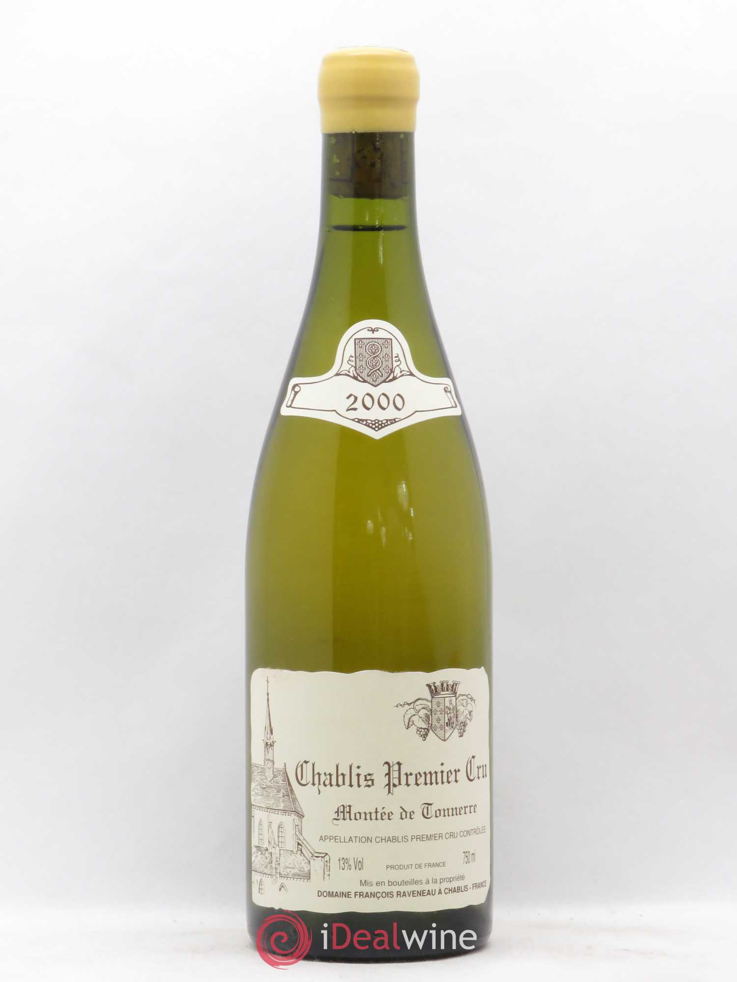Chablis 1er Cru Montée de Tonnerre Raveneau (Domaine) 2000 - Lot de 1 bouteille - 0