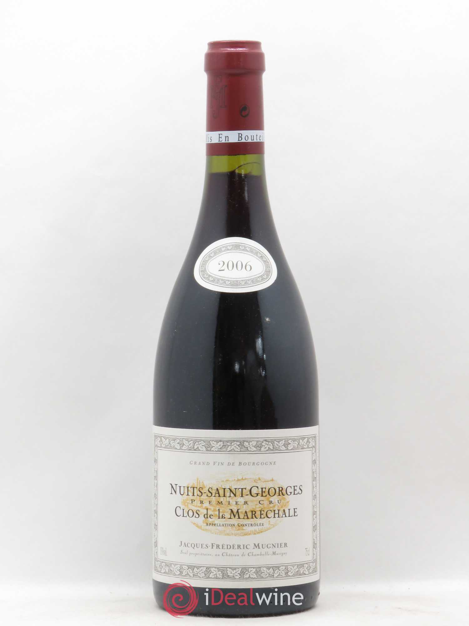 Nuits-Saint-Georges 1er Cru Clos de La Maréchale Jacques-Frédéric Mugnier 2006 - Lot de 1 bouteille - 0