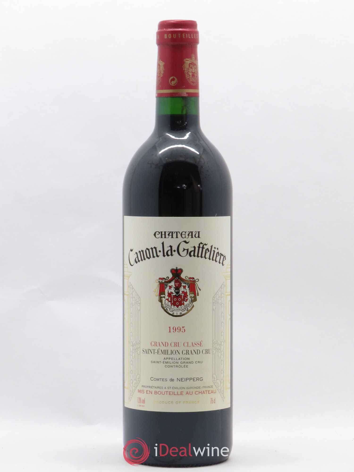 Château Canon la Gaffelière 1er Grand Cru Classé B 1995 - Lot de 1 bouteille - 0