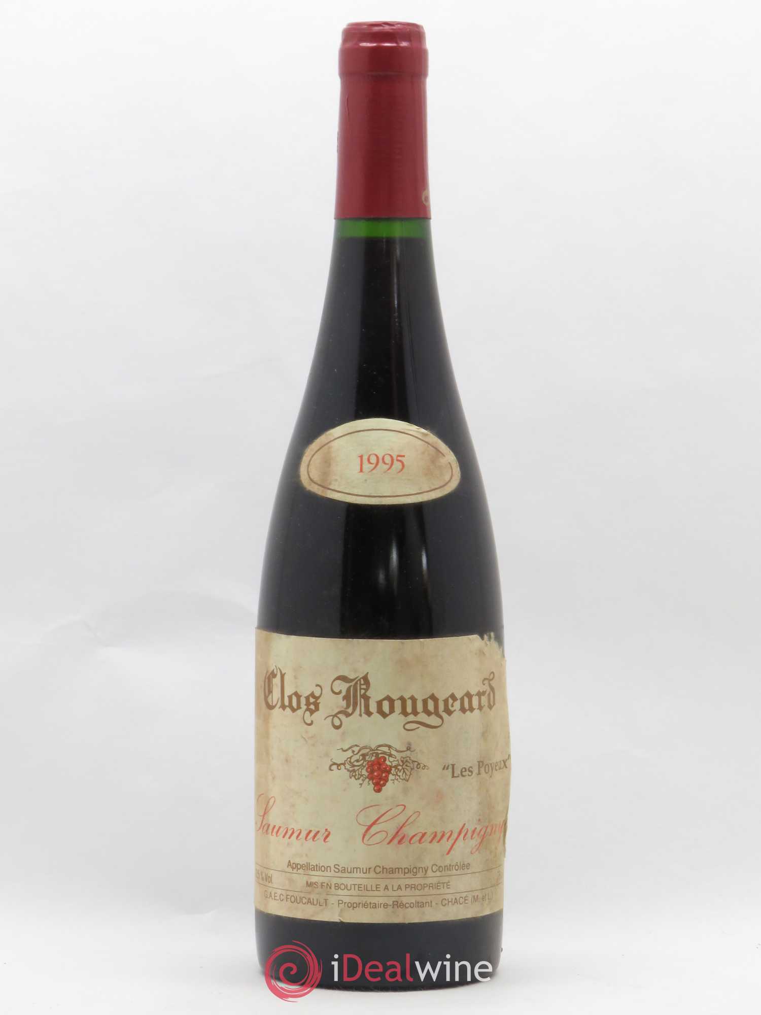 Saumur-Champigny Les Poyeux Clos Rougeard 1995 - Lot de 1 bouteille - 0