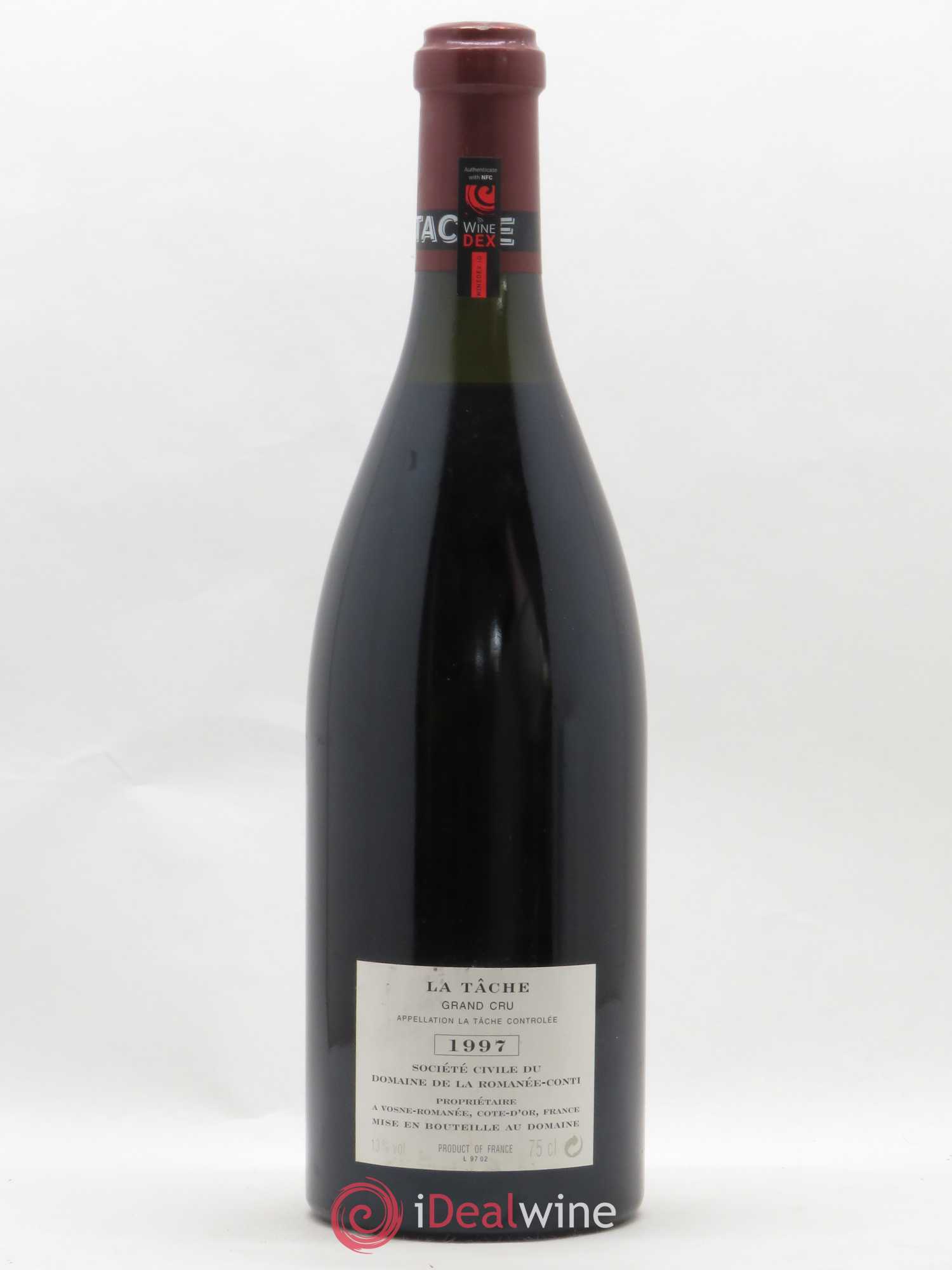 La Tâche Grand Cru Domaine de la Romanée-Conti 1997 - Lot de 1 bouteille - 1