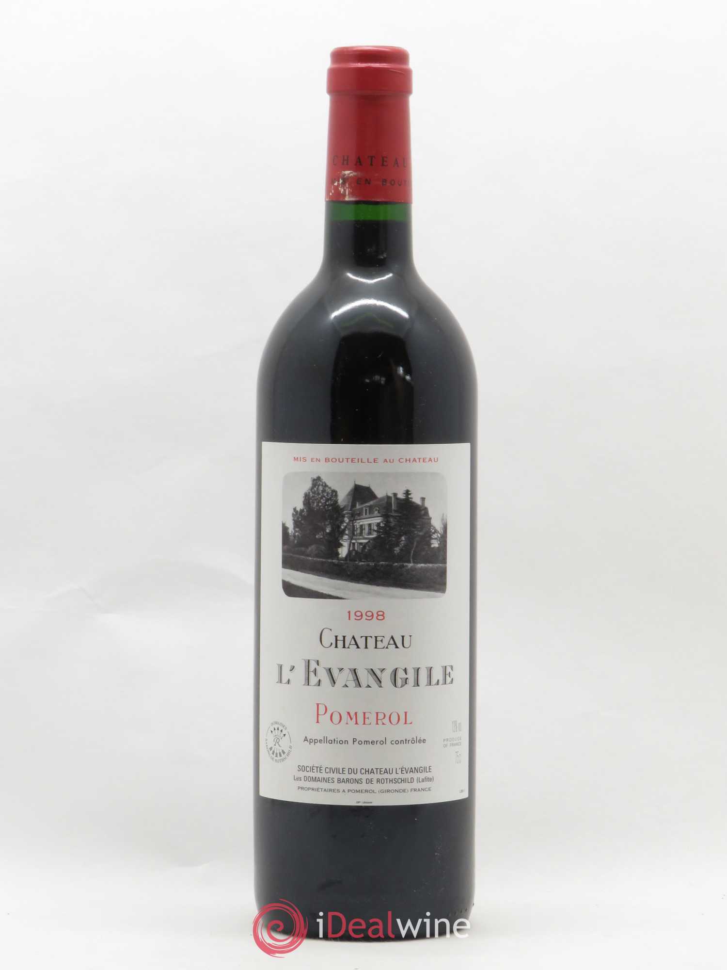 Château l' Évangile 1998 - Lot de 1 bouteille - 0