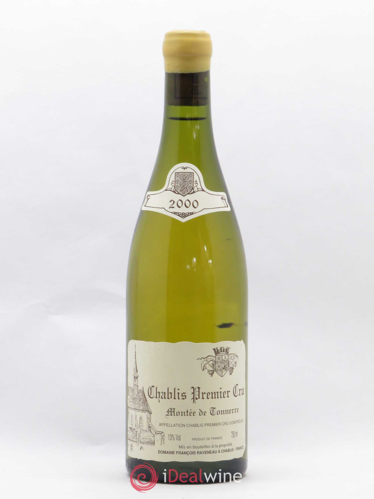 Chablis 1er Cru Montée de Tonnerre Raveneau (Domaine) 2000 - Lot de 1 bouteille - 0