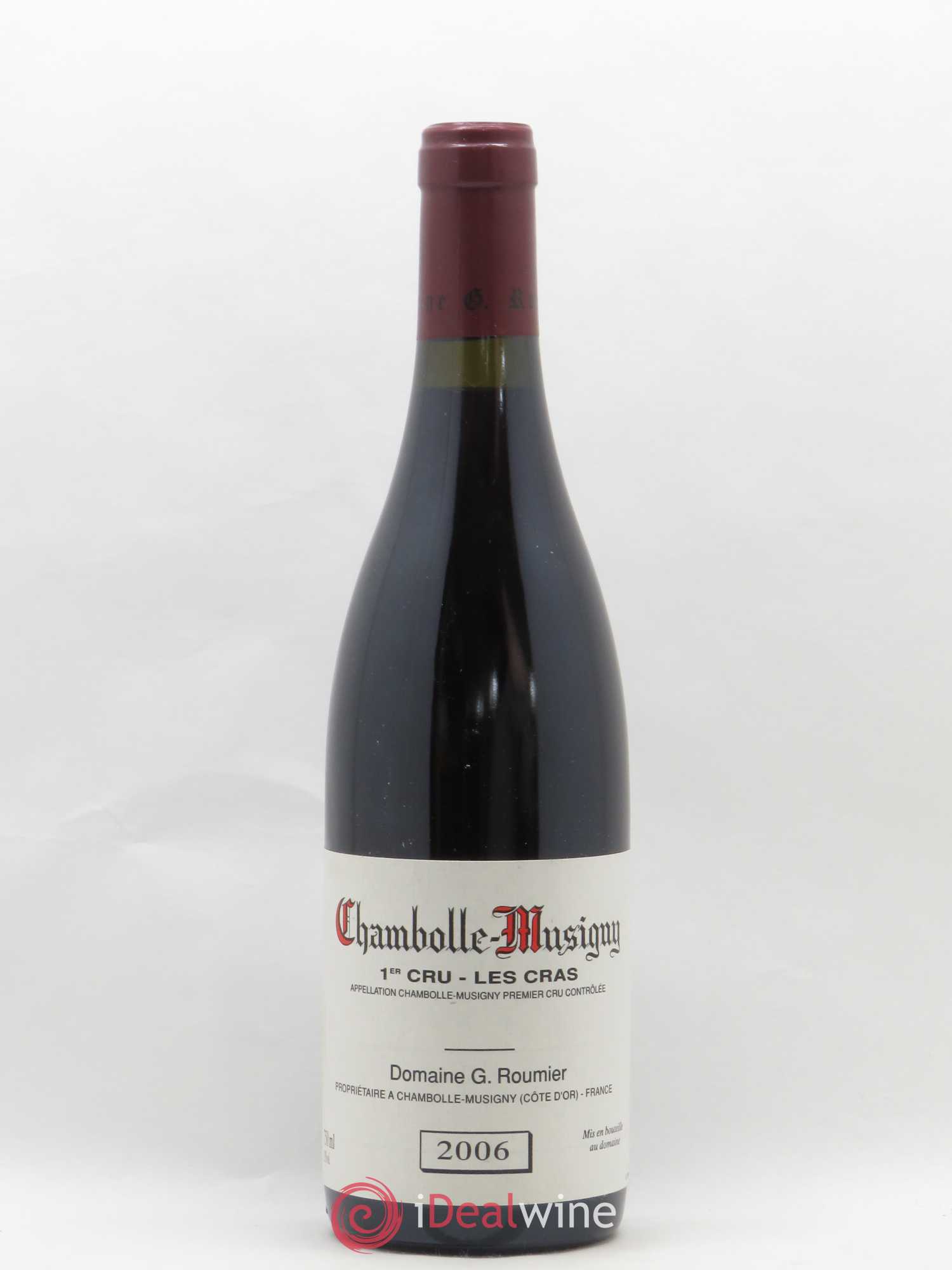 Chambolle-Musigny 1er Cru Les Cras Georges Roumier (Domaine) 2006 - Lot de 1 bouteille - 0