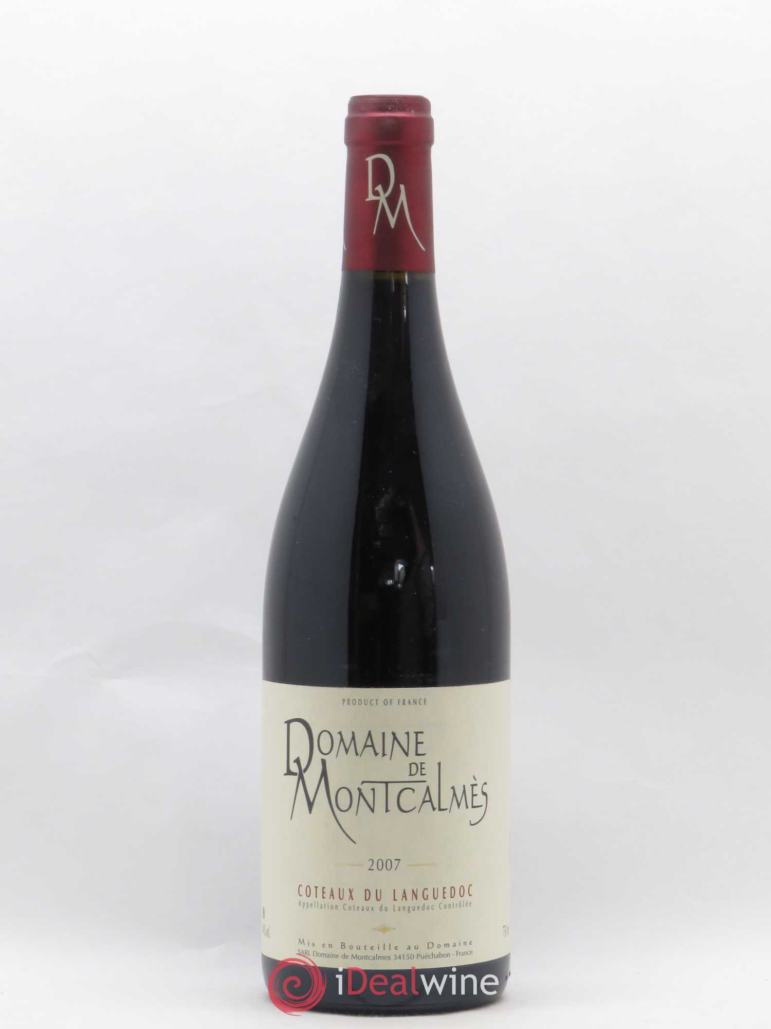 Terrasses du Larzac Domaine de Montcalmès Frédéric Pourtalié 2007 - Lot de 1 bouteille - 0