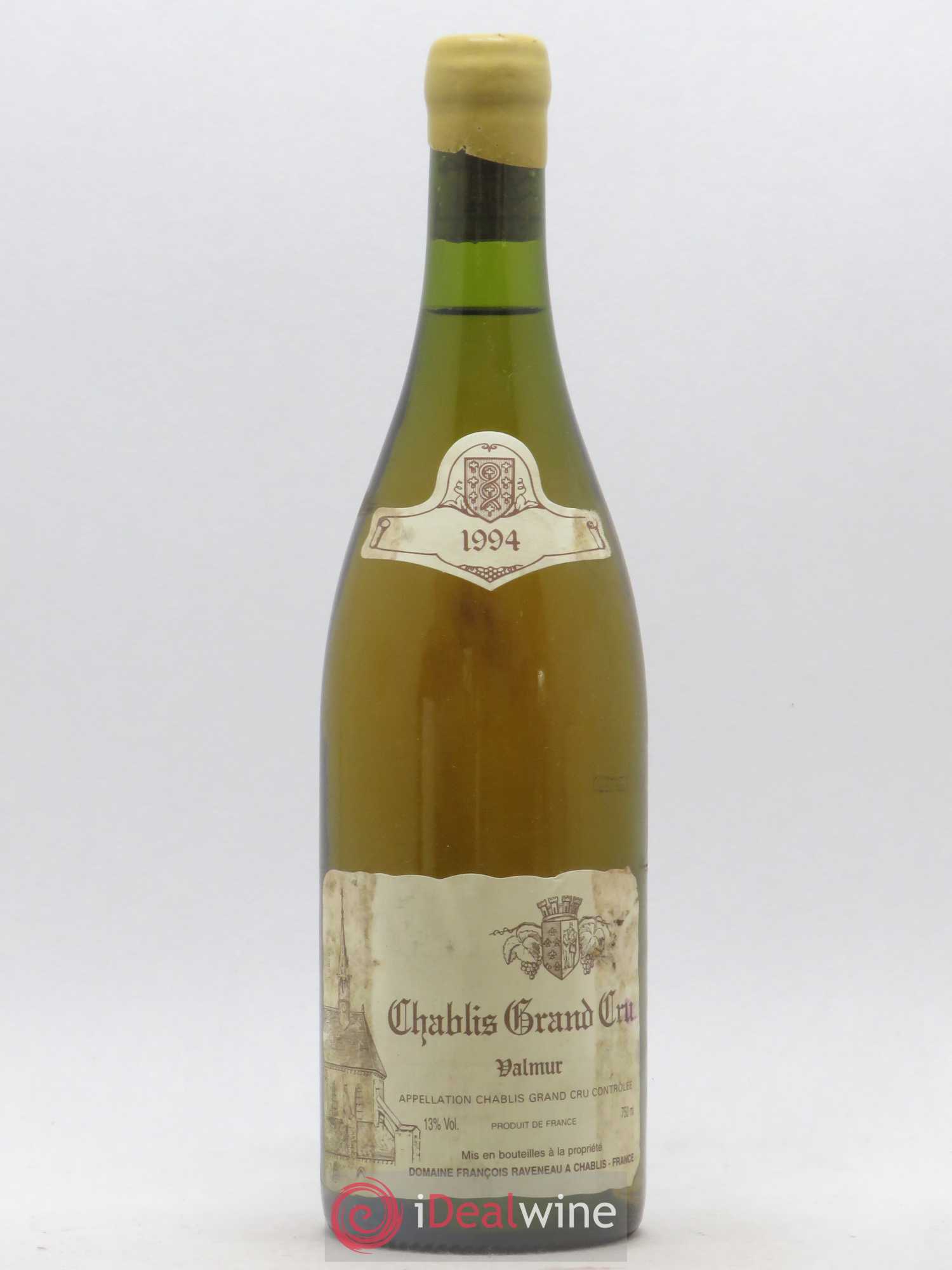 Chablis Grand Cru Valmur Raveneau (Domaine) 1994 - Lot de 1 bouteille - 0