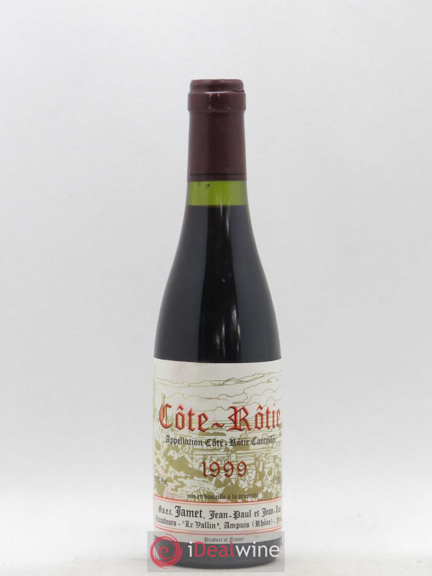 Côte-Rôtie Jamet (Domaine) 1999 - Lot de 1 demi bouteille - 0