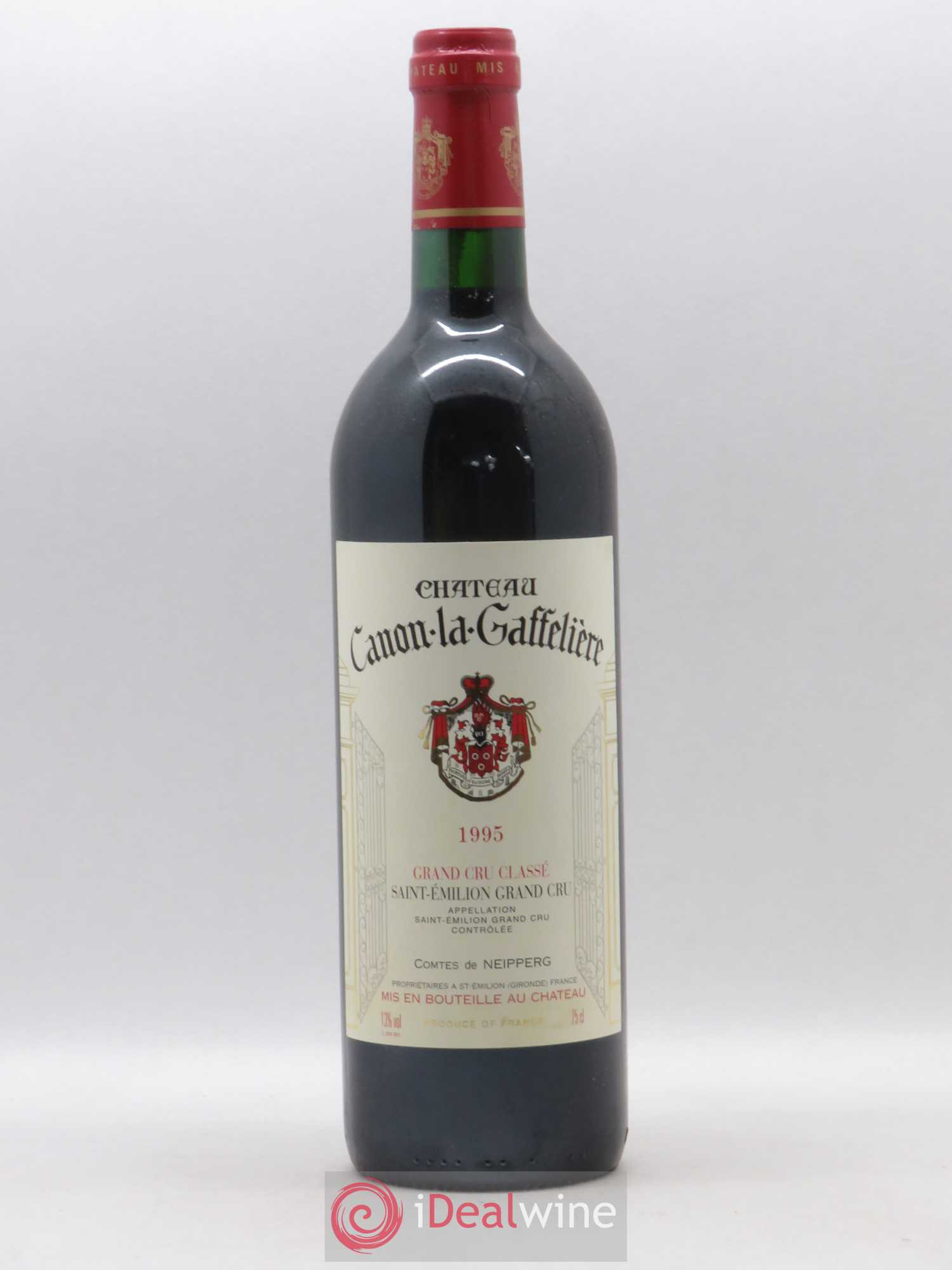 Château Canon la Gaffelière 1er Grand Cru Classé B 1995 - Lot de 1 bouteille - 0