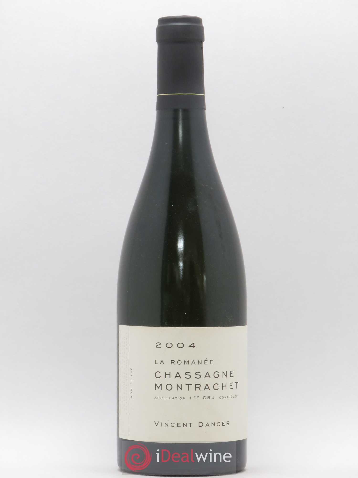 Chassagne-Montrachet 1er Cru La Romanée Vincent Dancer 2004 - Lot de 1 bouteille - 0