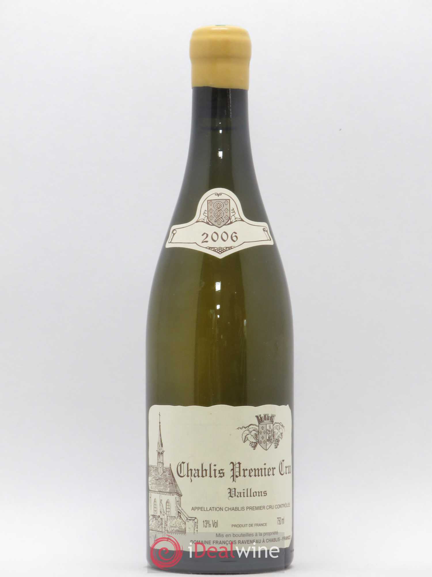Chablis 1er Cru Vaillons Raveneau (Domaine) 2006 - Lot de 1 bouteille - 0