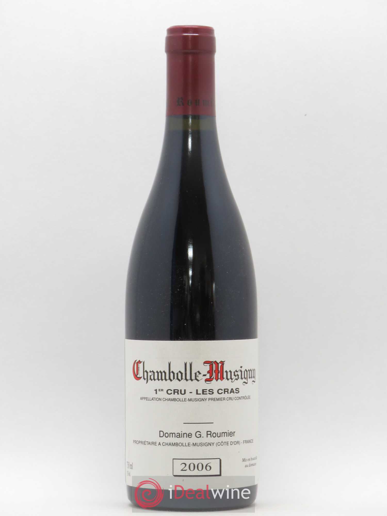 Chambolle-Musigny 1er Cru Les Cras Georges Roumier (Domaine) 2006 - Lot de 1 bouteille - 0