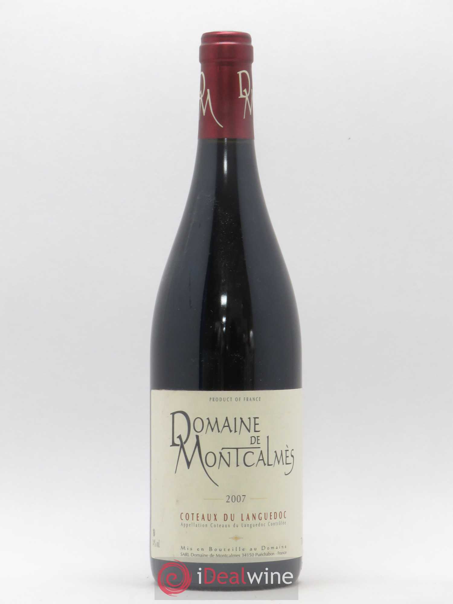 Terrasses du Larzac Domaine de Montcalmès Frédéric Pourtalié 2007 - Lot de 1 bouteille - 0