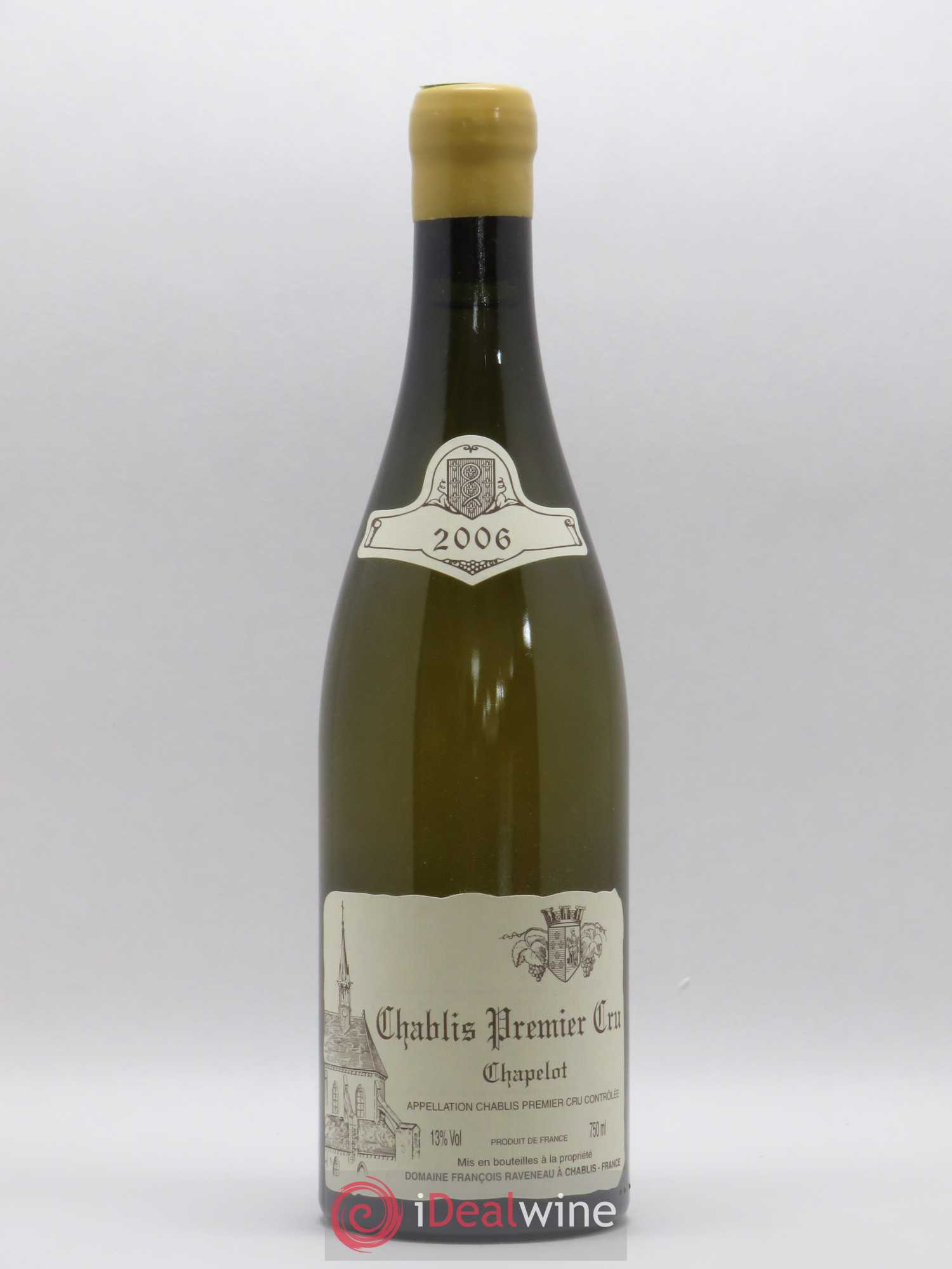 Chablis 1er Cru Chapelot Raveneau (Domaine) 2006 - Lot de 1 bouteille - 0