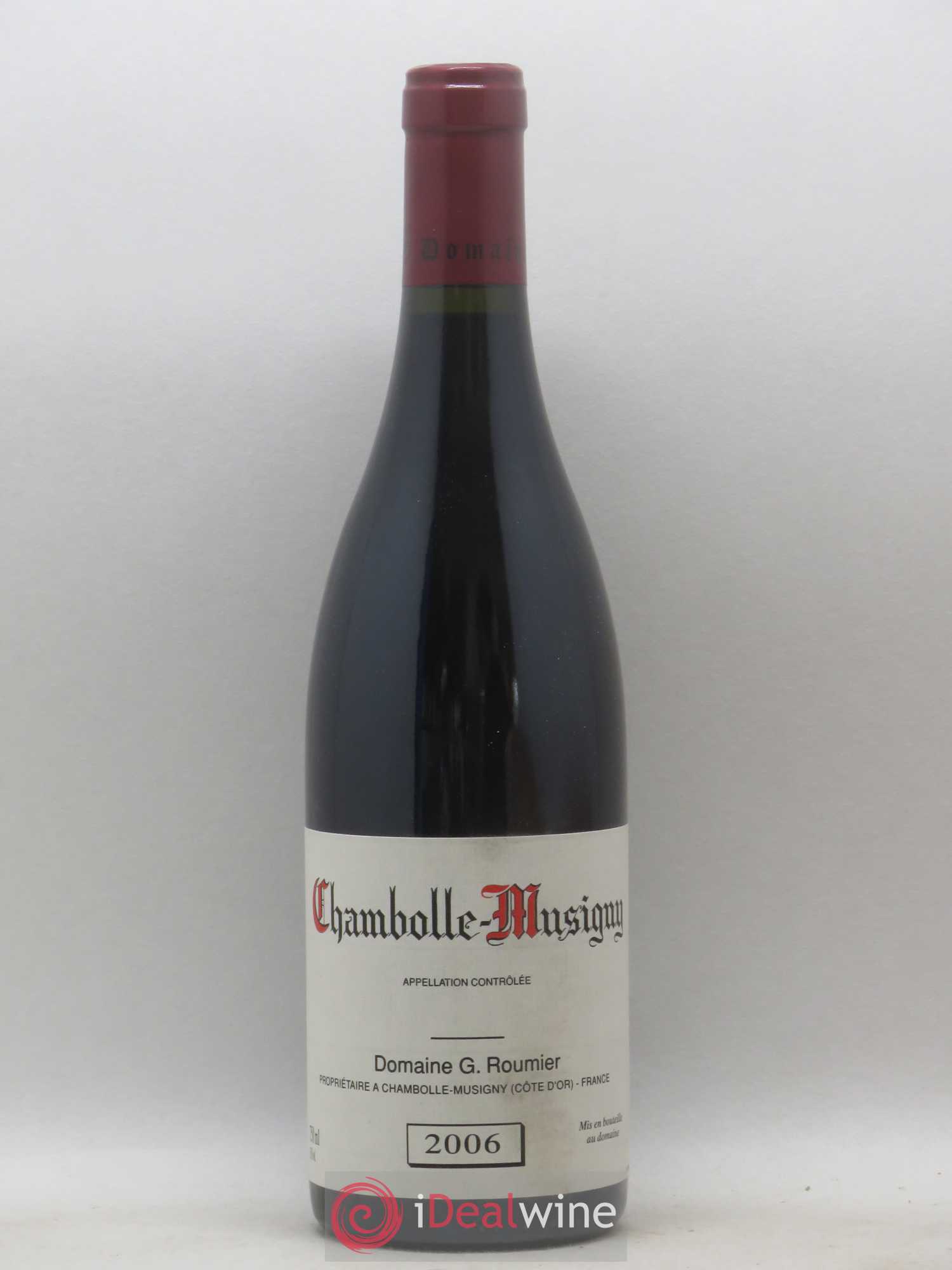 Chambolle-Musigny Georges Roumier (Domaine) 2006 - Lot de 1 bouteille - 0