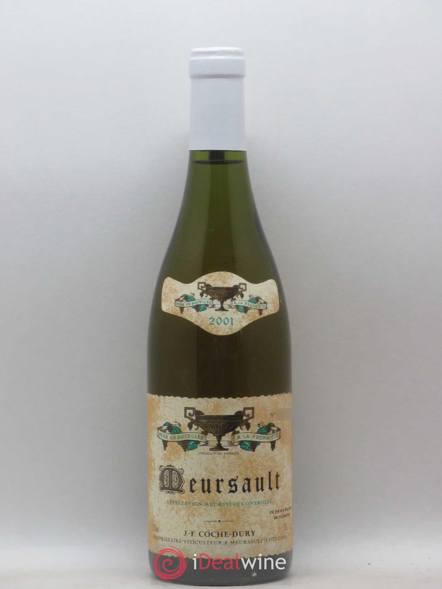 Meursault Coche Dury (Domaine) 2001 - Lot de 1 bouteille - 0