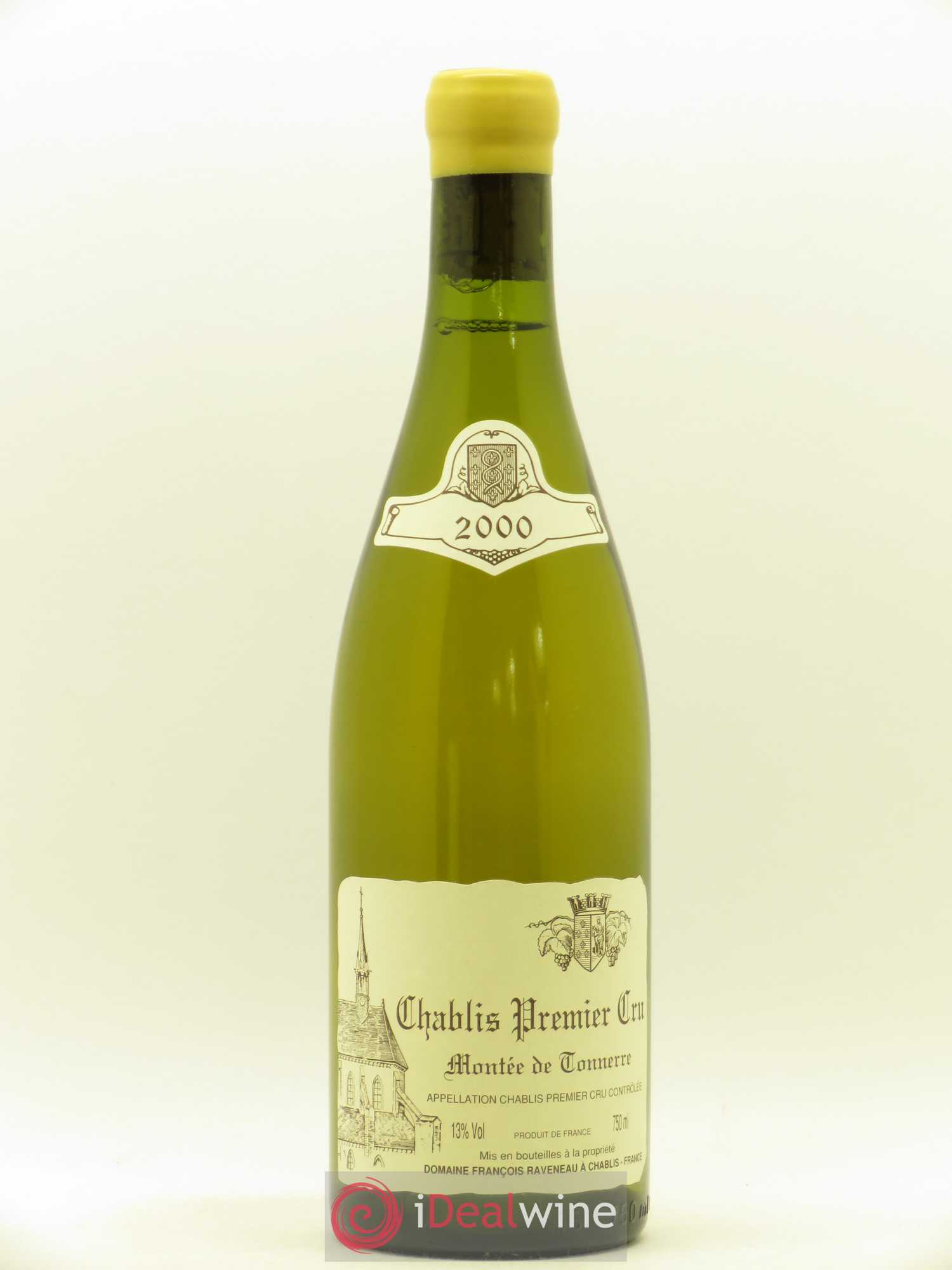 Chablis 1er Cru Montée de Tonnerre Raveneau (Domaine) 2000 - Lot de 1 bouteille - 0
