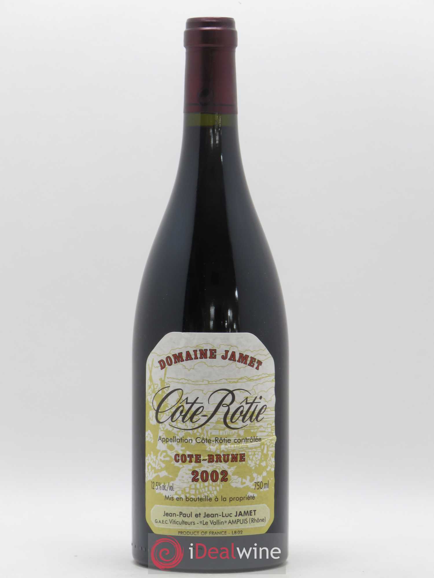 Côte-Rôtie Côte Brune Jamet (Domaine) 2002 - Lot de 1 bouteille - 0