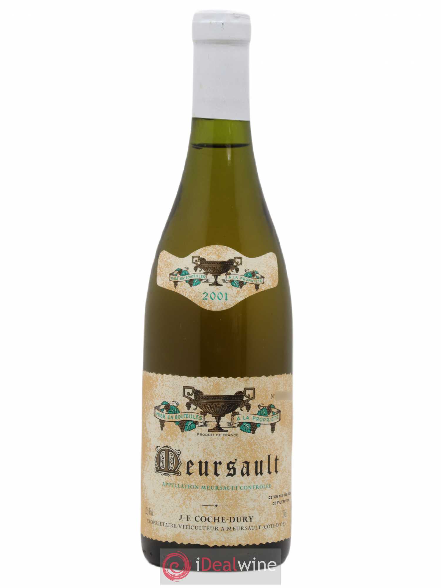 Meursault Coche Dury (Domaine) 2001 - Lot de 1 bouteille - 0