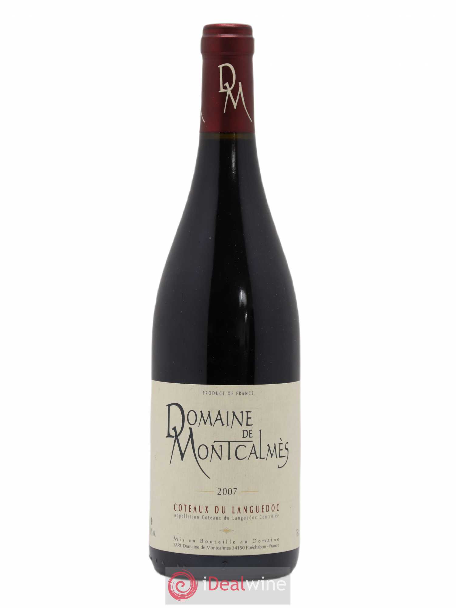 Terrasses du Larzac Domaine de Montcalmès Frédéric Pourtalié 2007 - Lot de 1 bouteille - 0