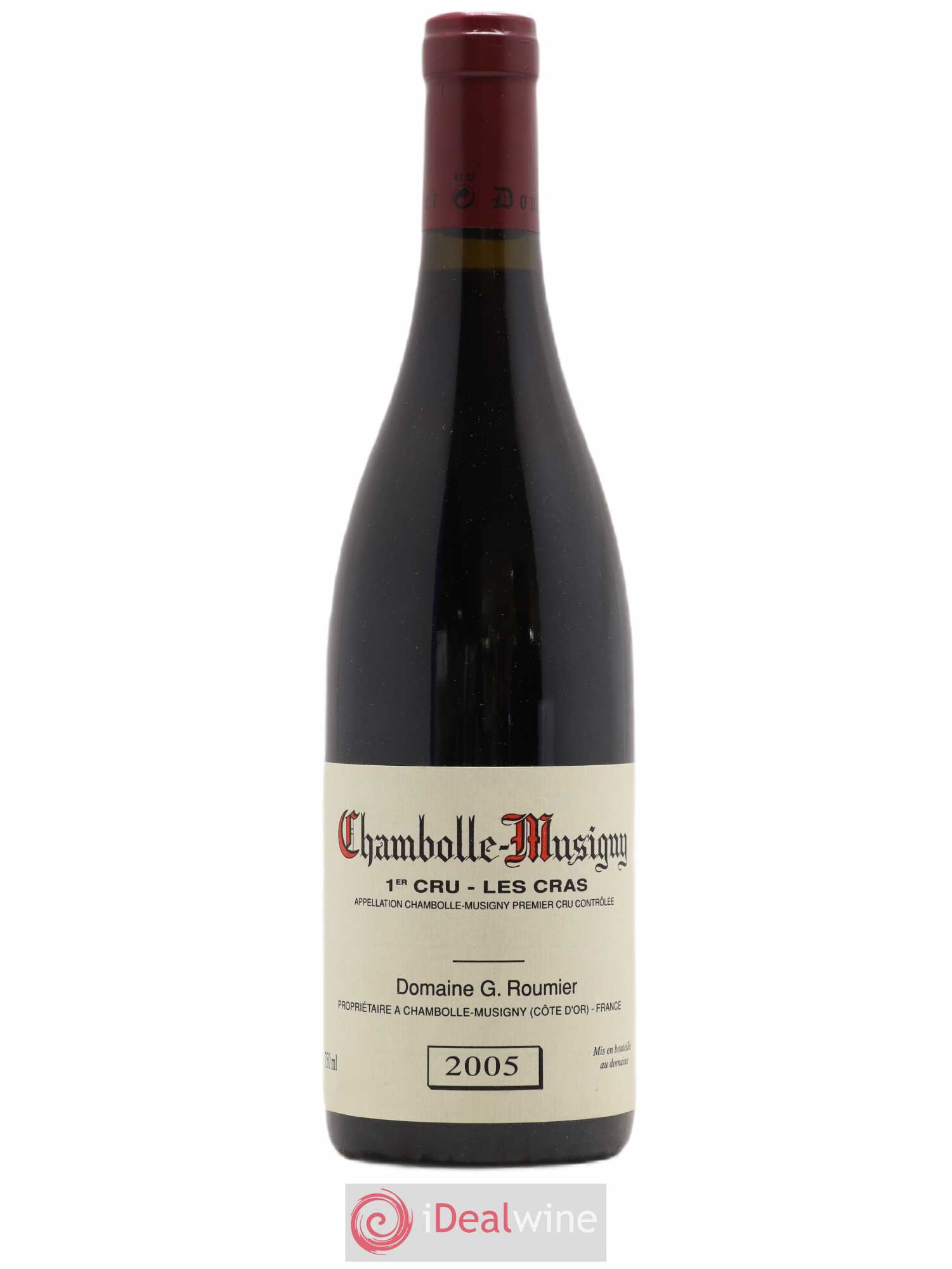Chambolle-Musigny 1er Cru Les Cras Georges Roumier (Domaine) 2005 - Lot de 1 bouteille - 0