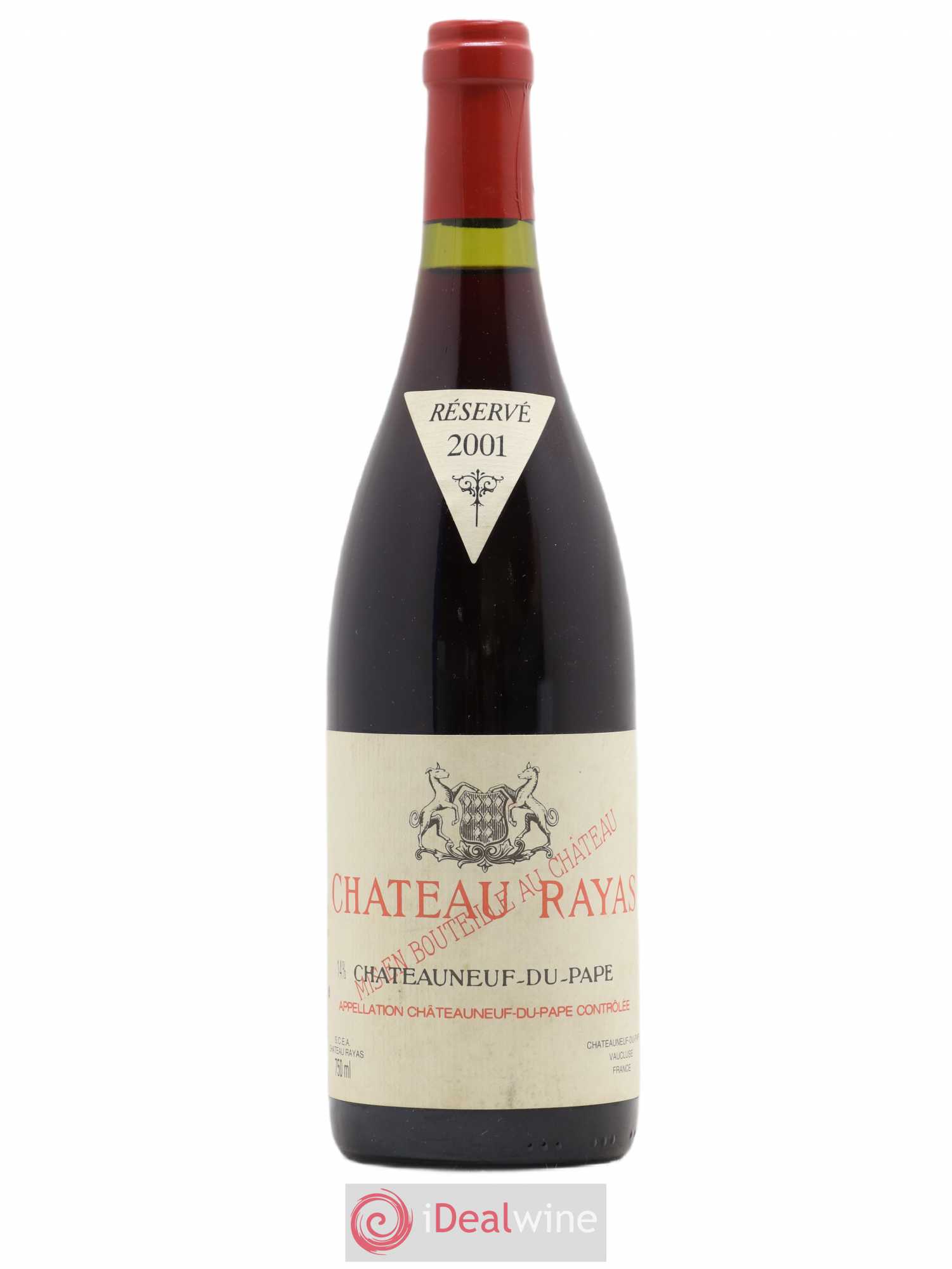 Châteauneuf-du-Pape Château Rayas Emmanuel Reynaud 2001 - Lot de 1 bouteille - 0
