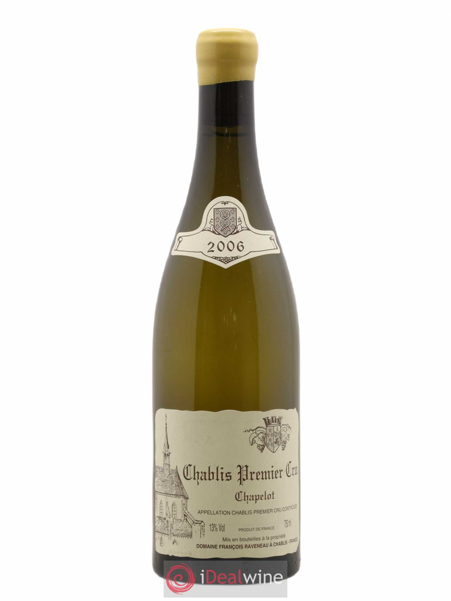 Chablis 1er Cru Chapelot Raveneau (Domaine) 2006 - Lot de 1 bouteille - 0