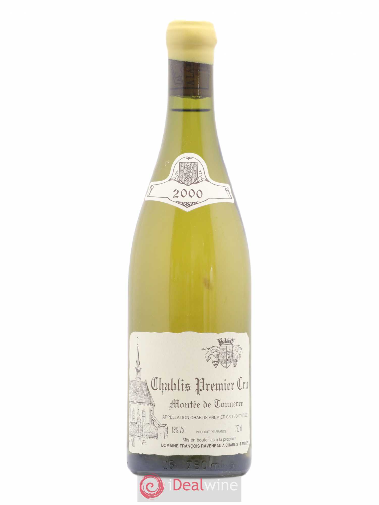Chablis 1er Cru Montée de Tonnerre Raveneau (Domaine) 2000 - Lot de 1 bouteille - 0