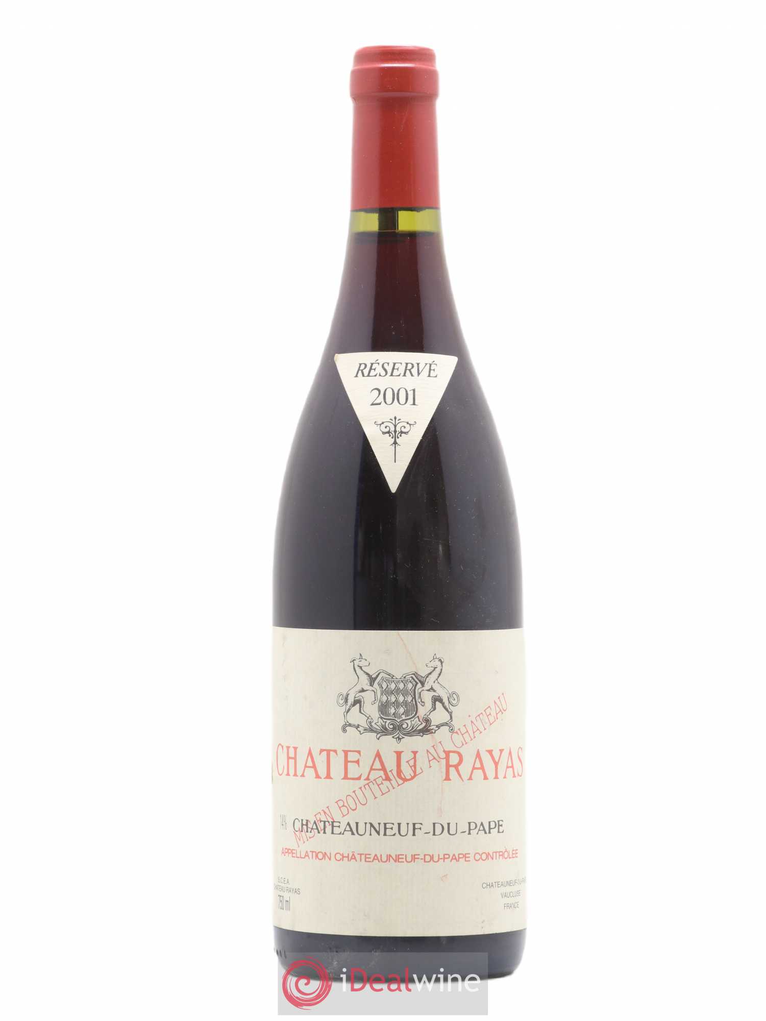 Châteauneuf-du-Pape Château Rayas Emmanuel Reynaud 2001 - Lot de 1 bouteille - 0