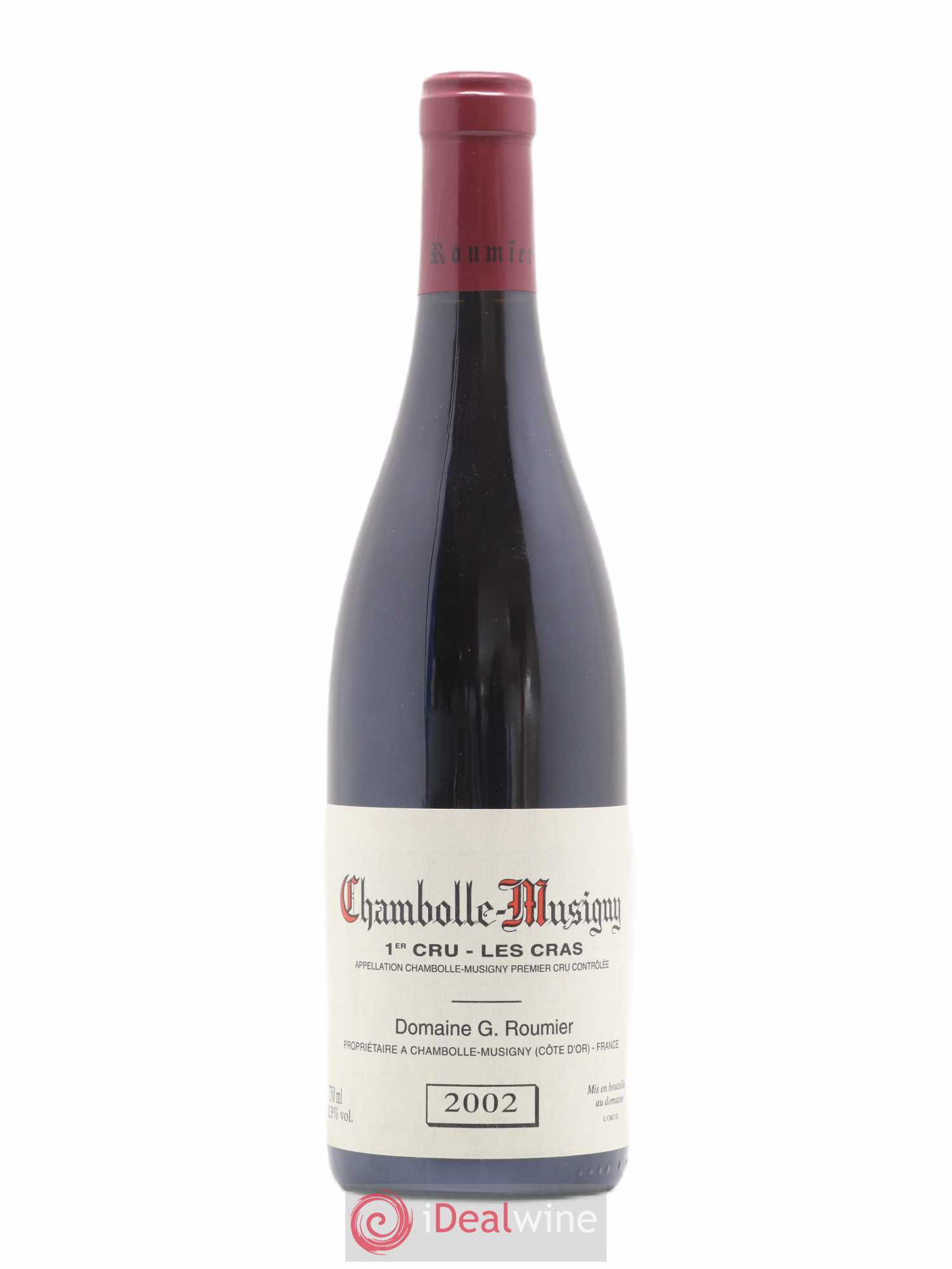 Chambolle-Musigny 1er Cru Les Cras Georges Roumier (Domaine) 2002 - Lot de 1 bouteille - 0